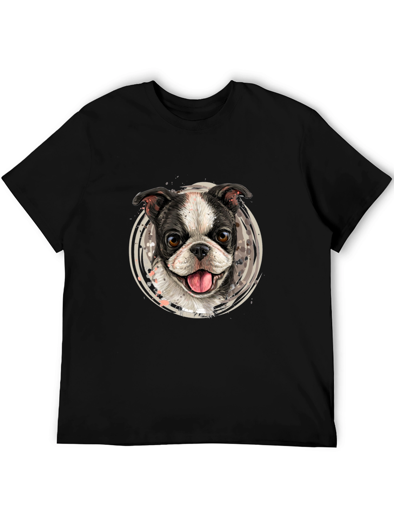 Boston Terrier Dog Graphic T-Shirt