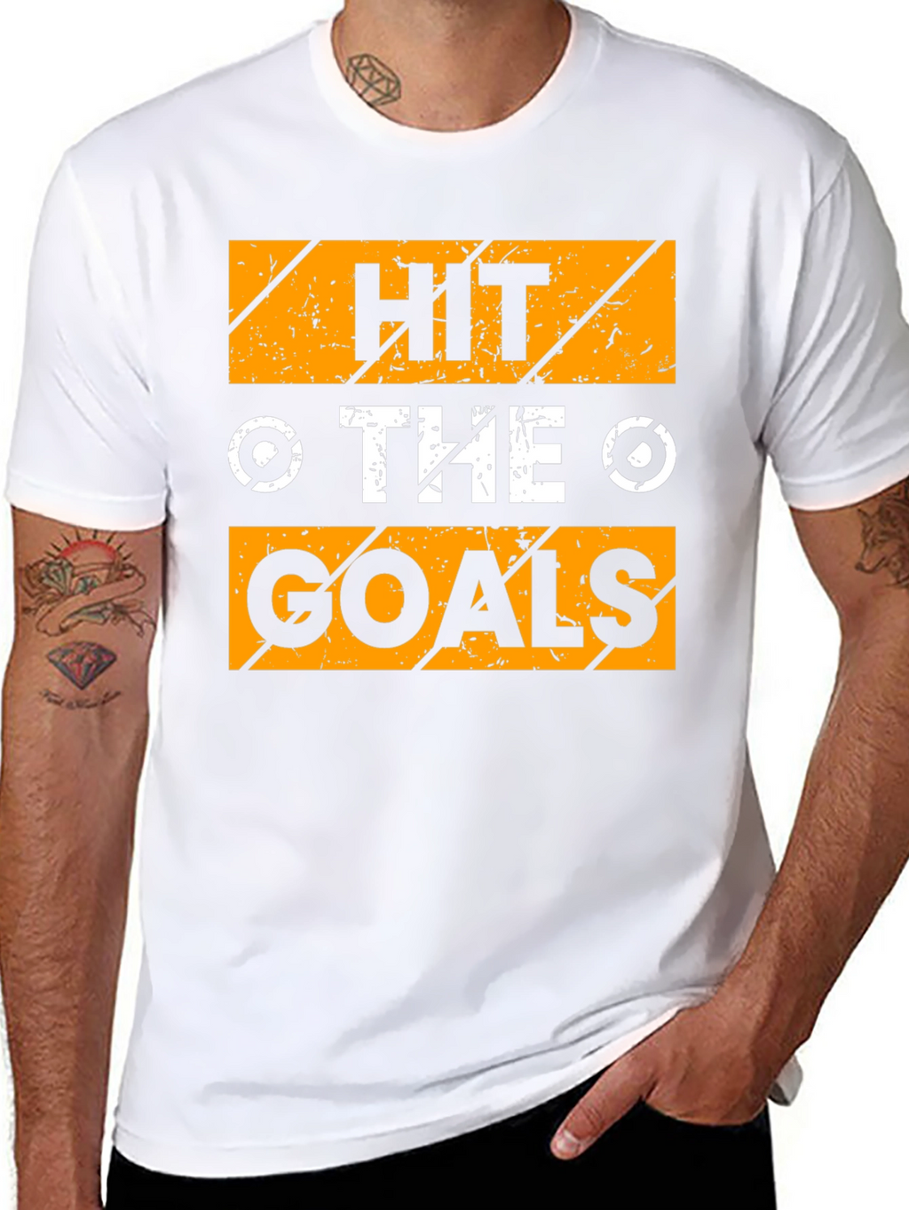 Hit The Goals Graphic T-Shirt