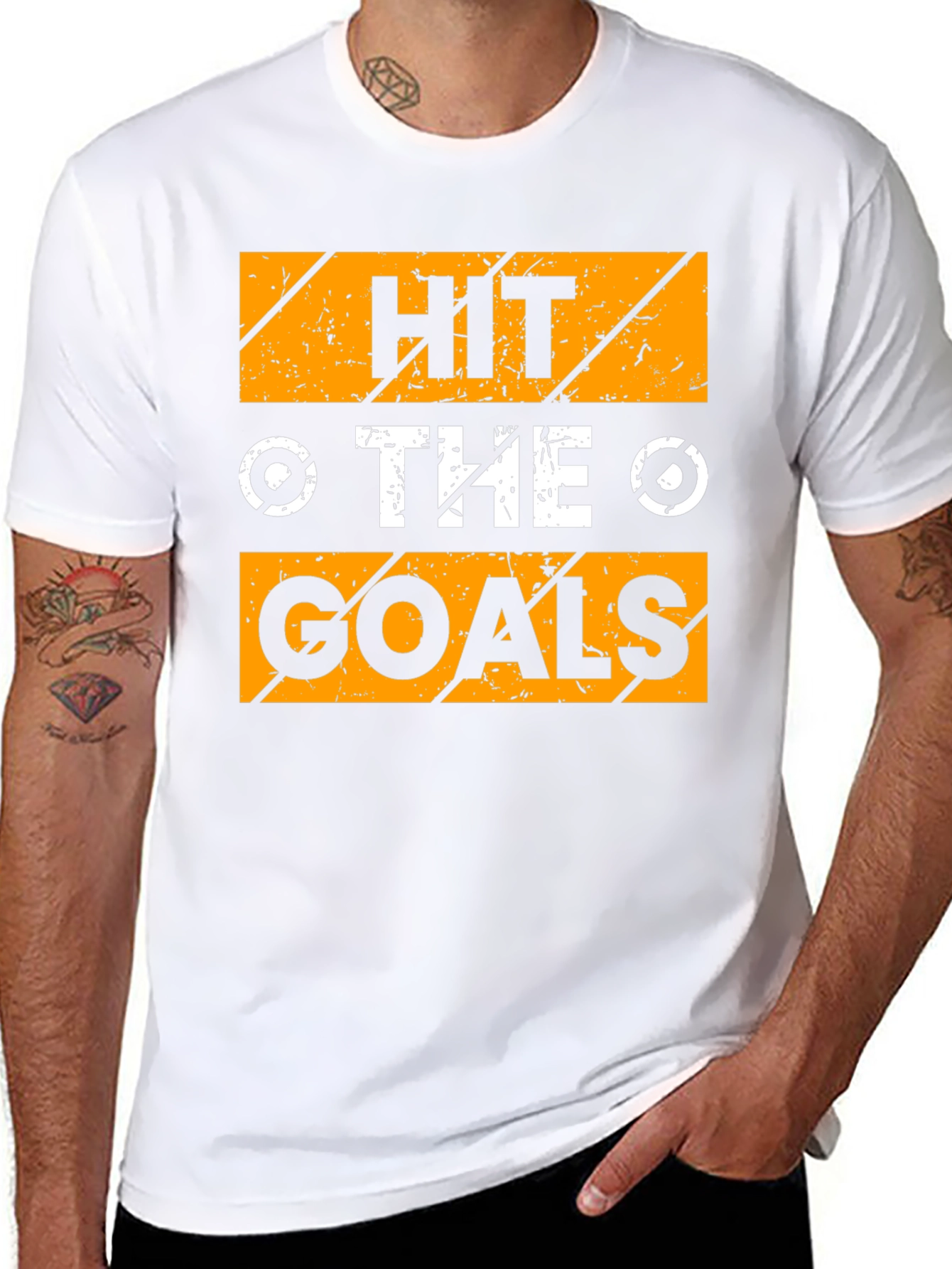 Hit The Goals Graphic T-Shirt