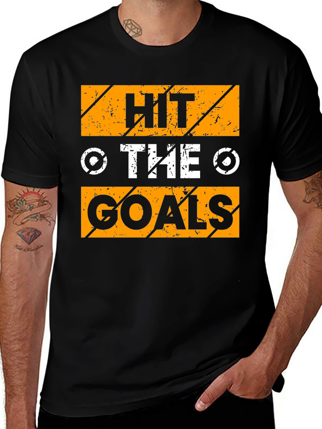 Hit The Goals Graphic T-Shirt