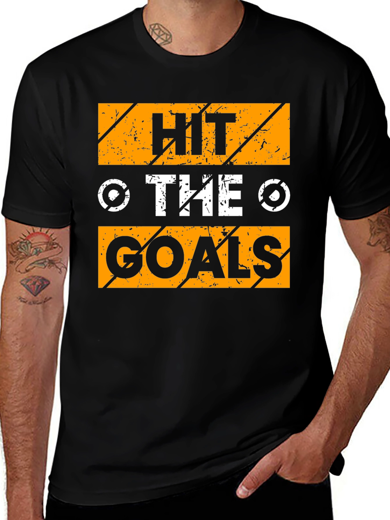 Hit The Goals Graphic T-Shirt