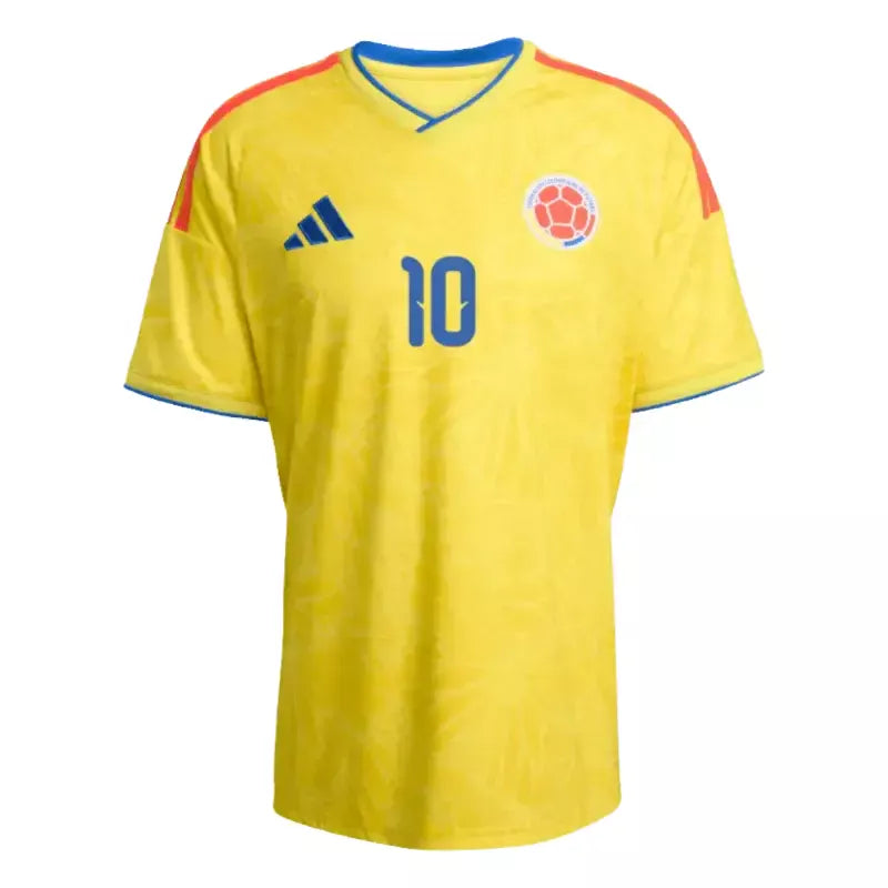 James Rodriguez 2026 Colombia Home Jersey Front