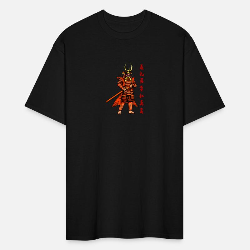 Japanese samurai warrior red mask