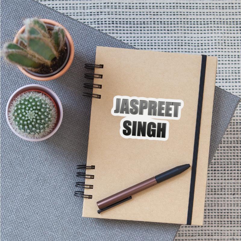 JASPREET SINGH LOGO NAME LOGO