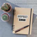 JASPREET SINGH LOGO NAME LOGO