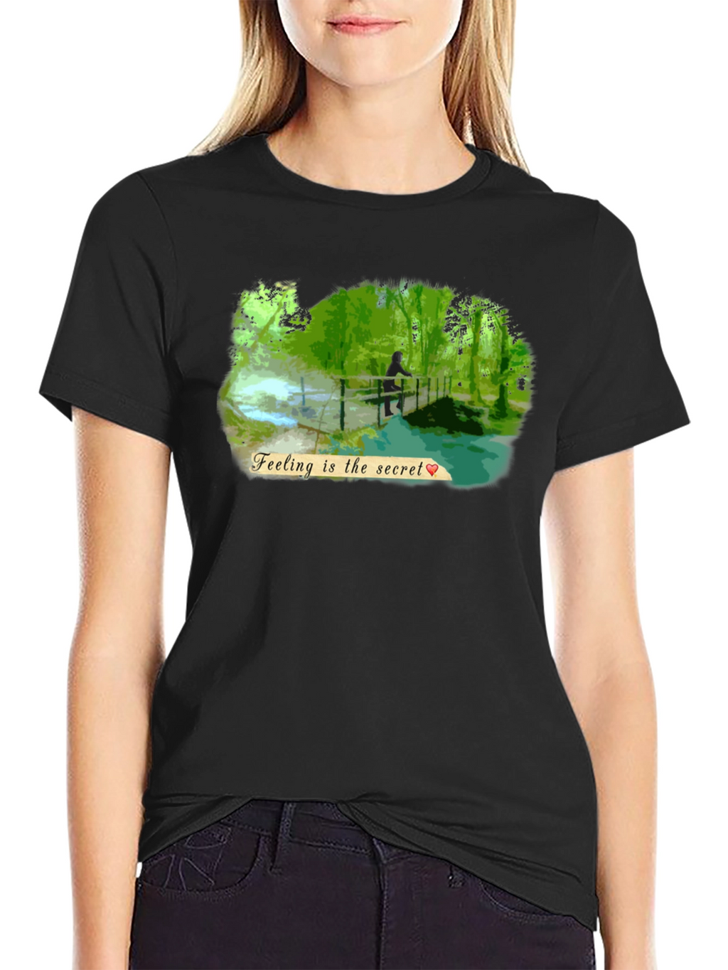 Feeling is the Secret Graphic Tee