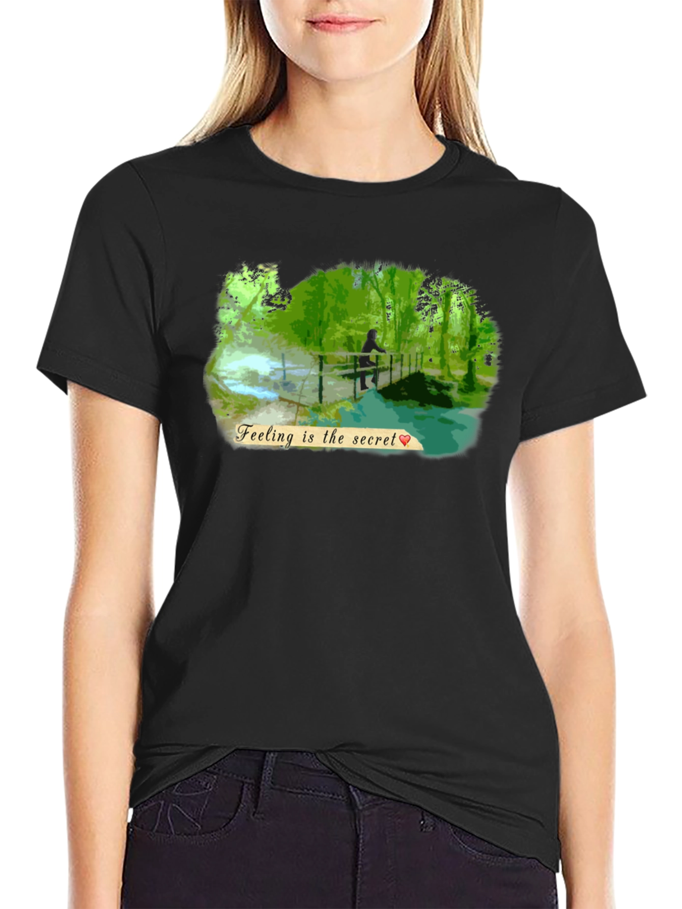 Feeling is the Secret Graphic Tee