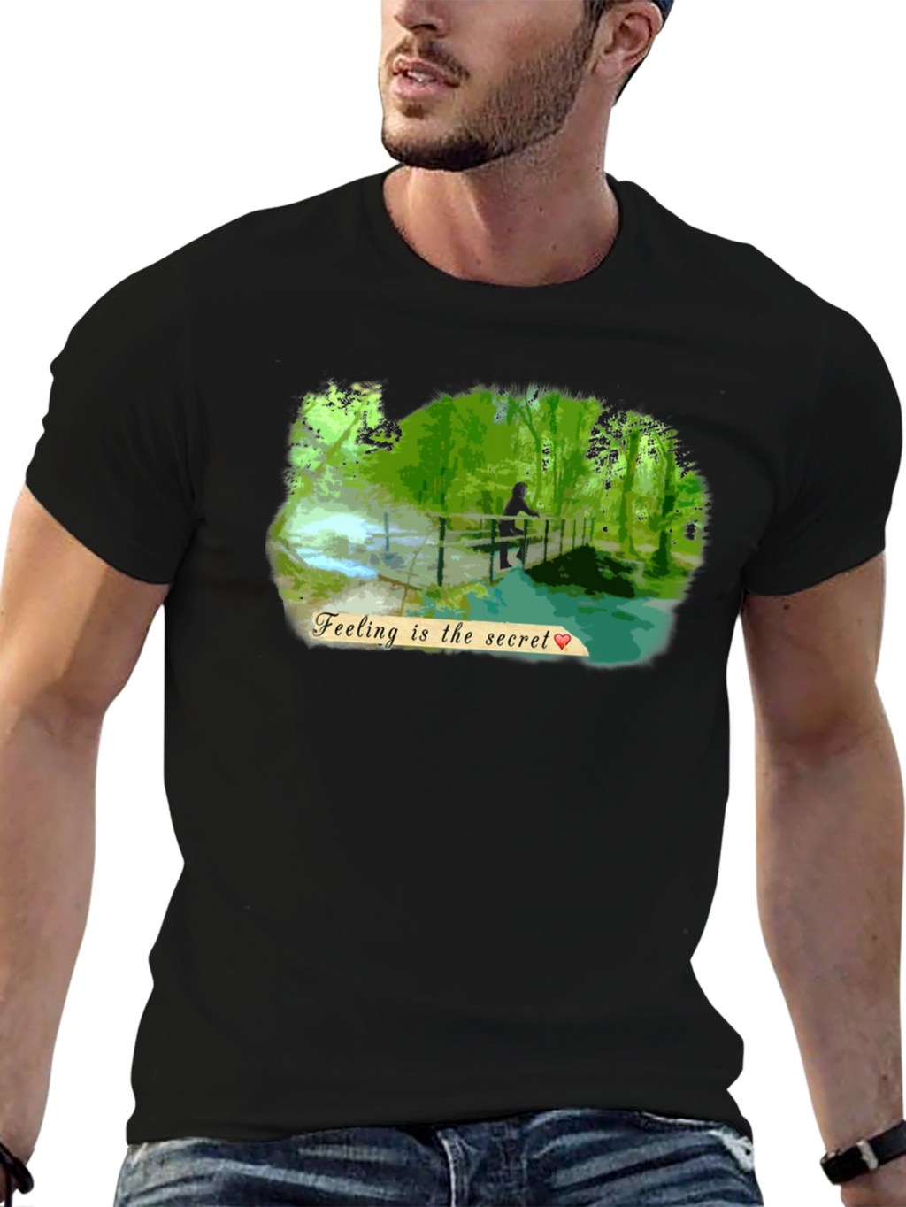 Feeling is the Secret Graphic Tee
