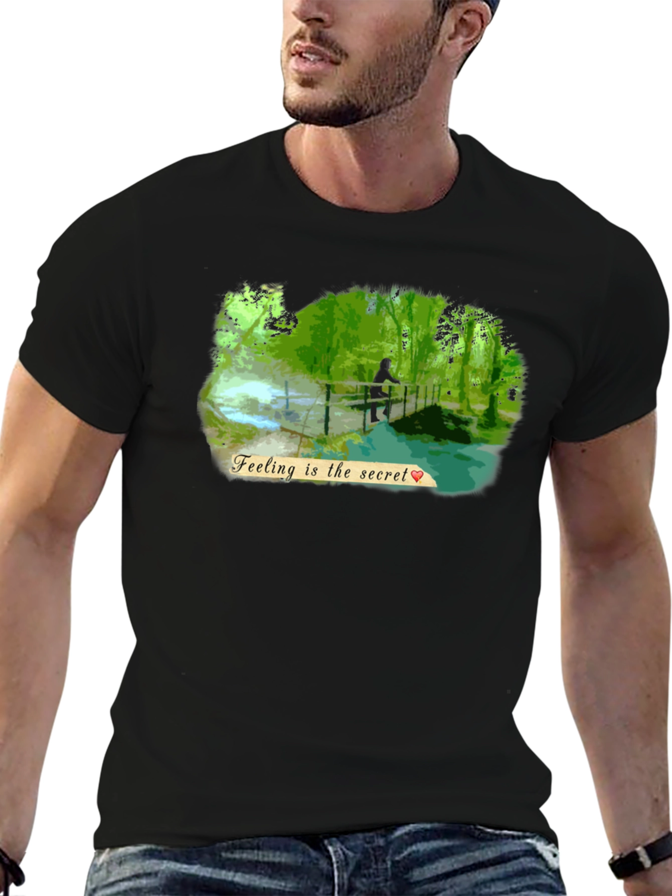 Feeling is the Secret Graphic Tee