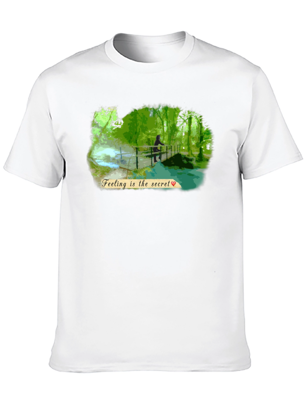 Feeling is the Secret Graphic Tee