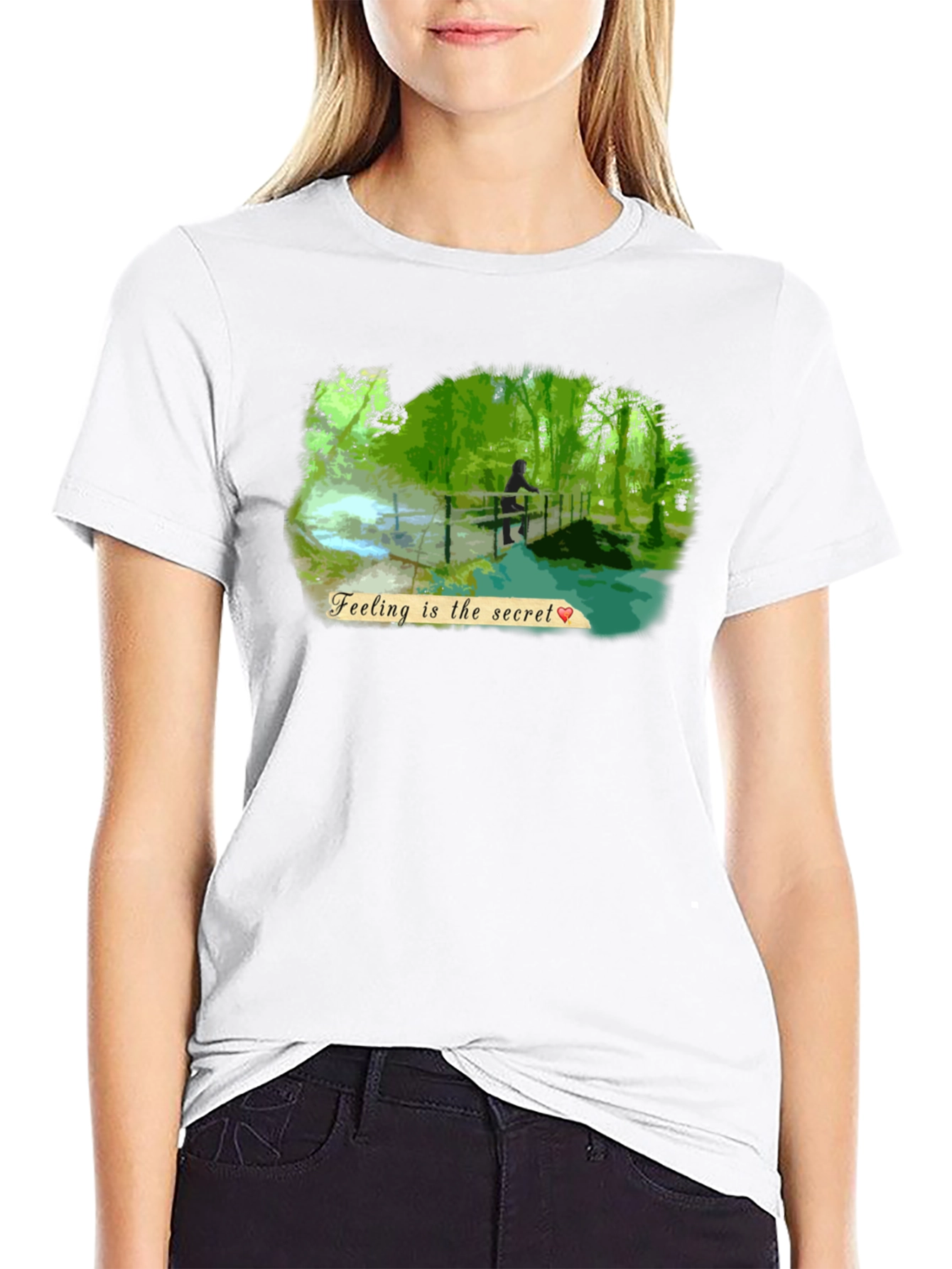 Feeling is the Secret Graphic Tee