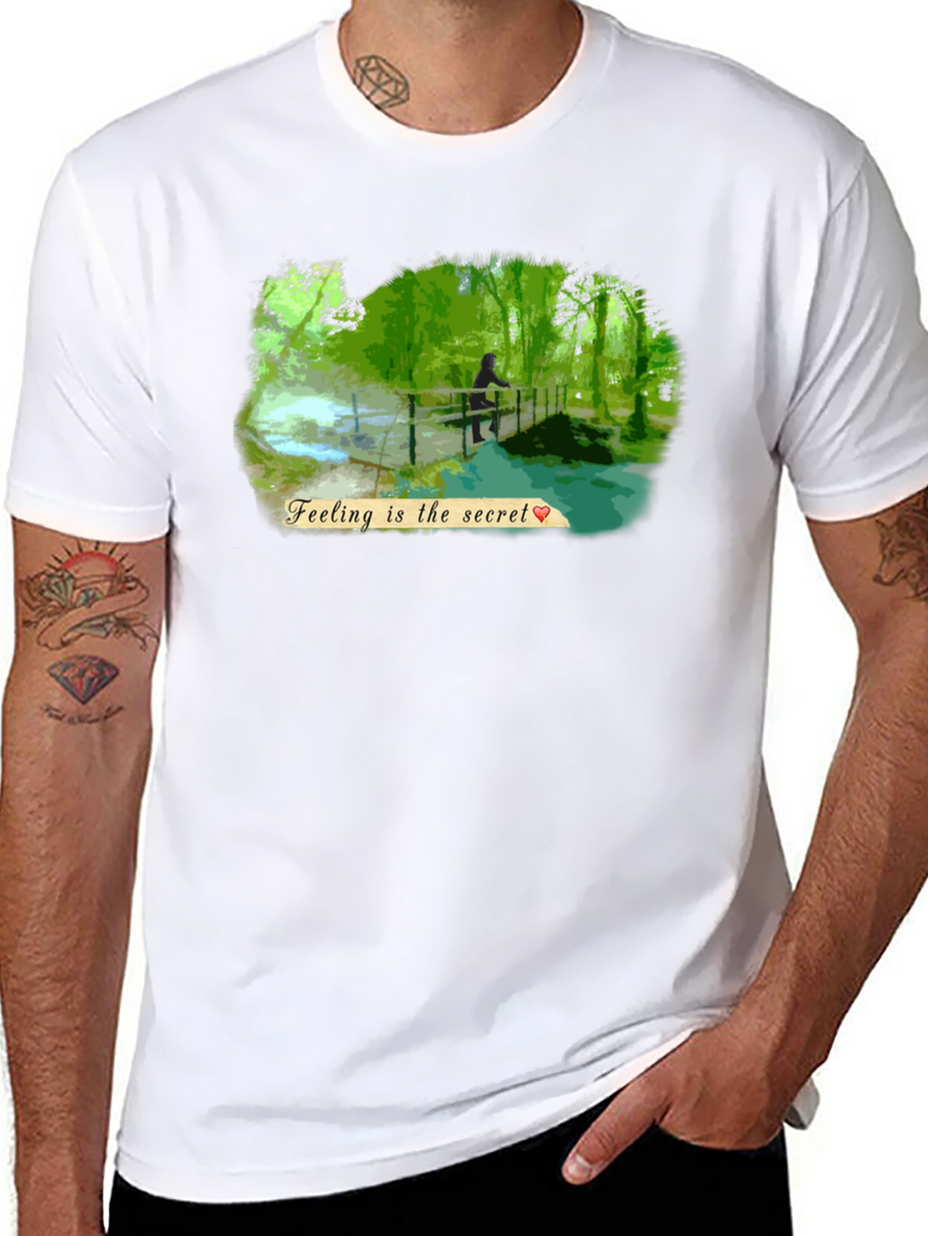 Feeling is the Secret Graphic Tee