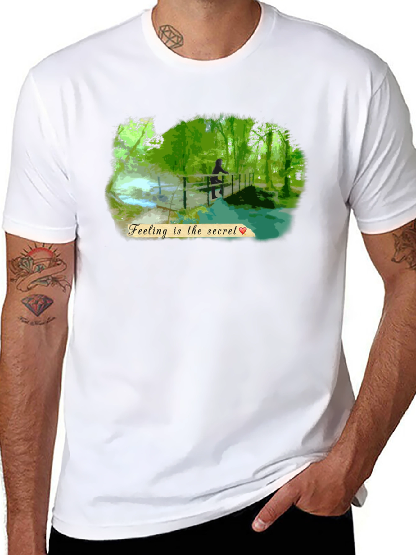 Feeling is the Secret Graphic Tee
