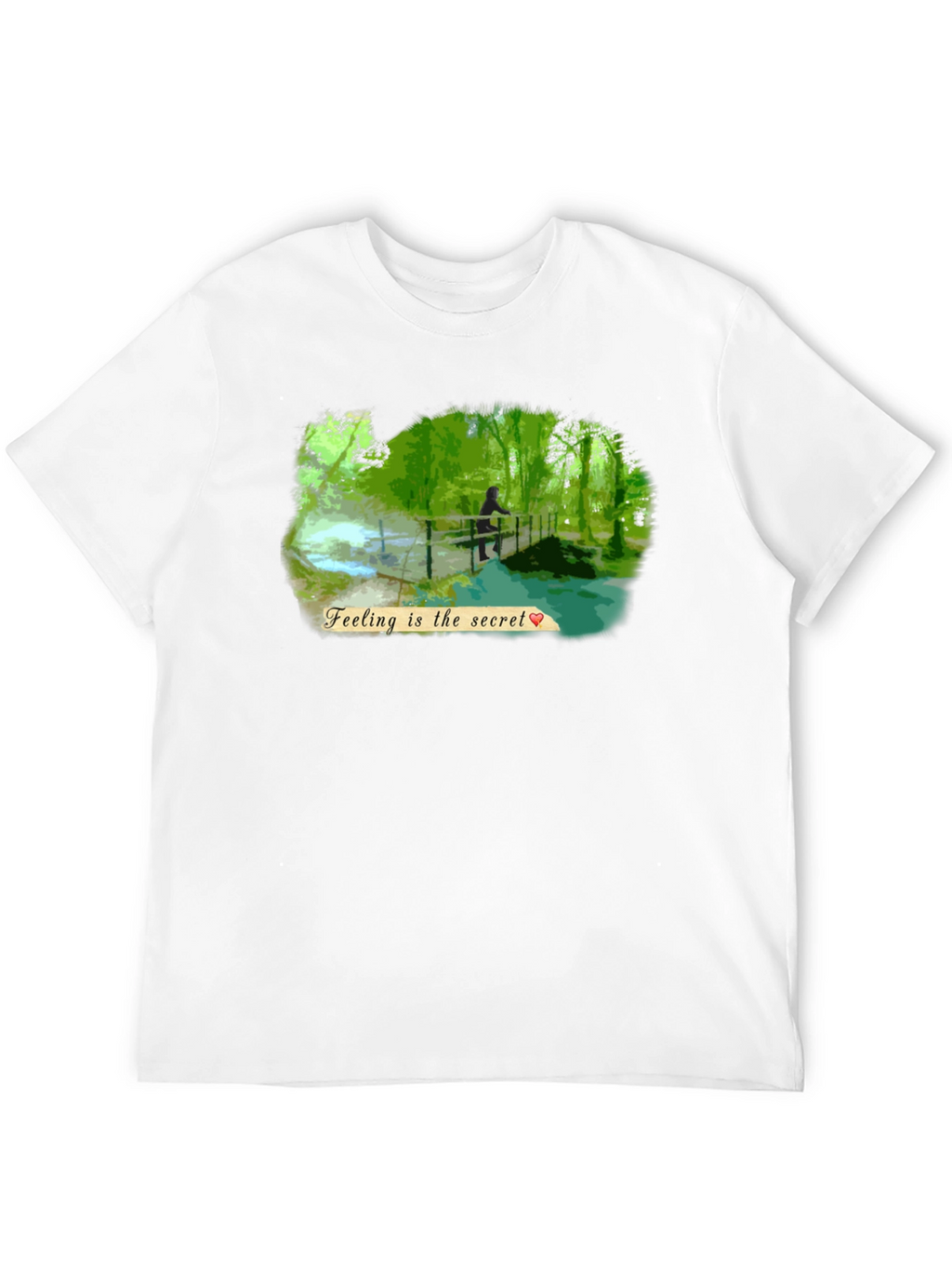 Feeling is the Secret Graphic Tee