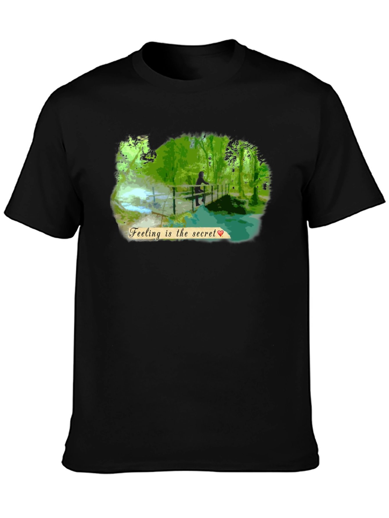 Feeling is the Secret Graphic Tee