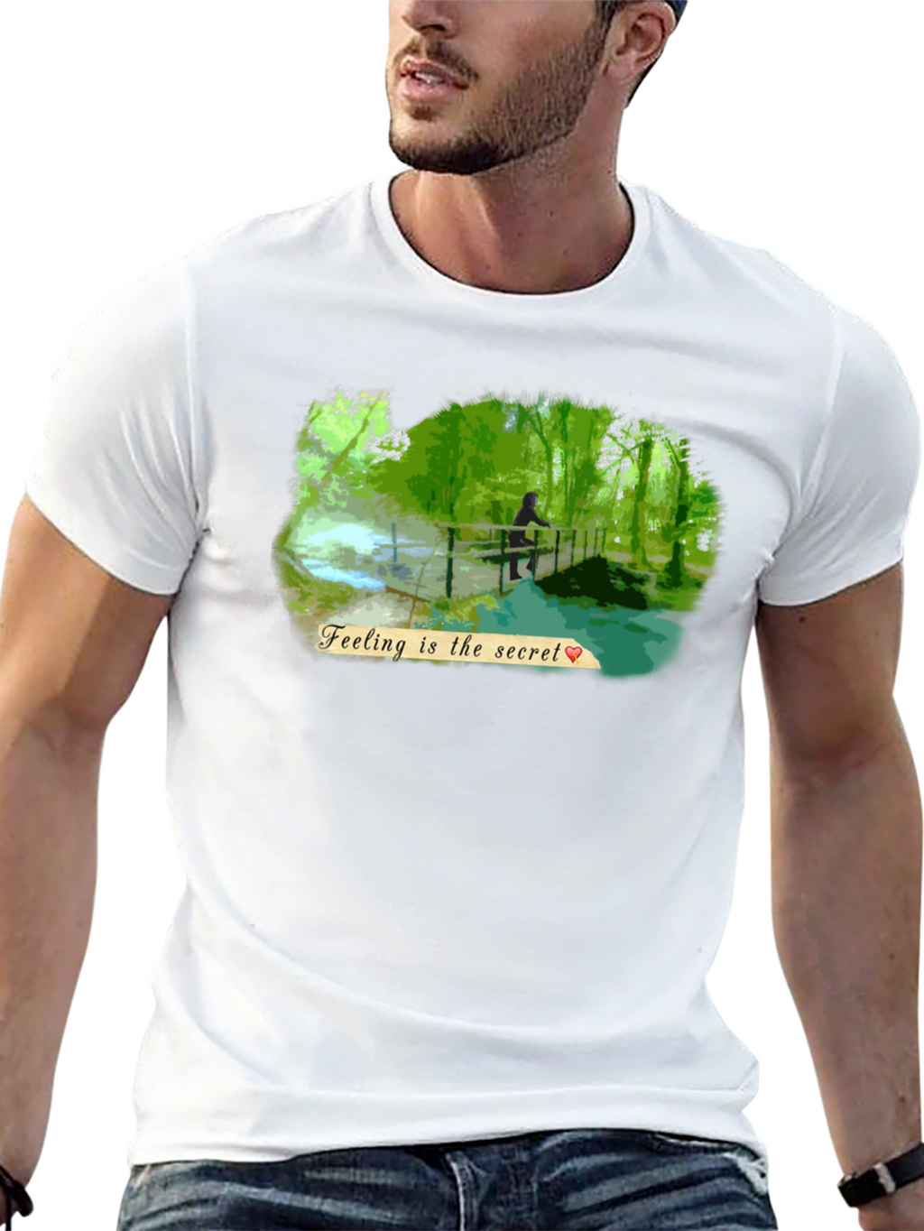 Feeling is the Secret Graphic Tee