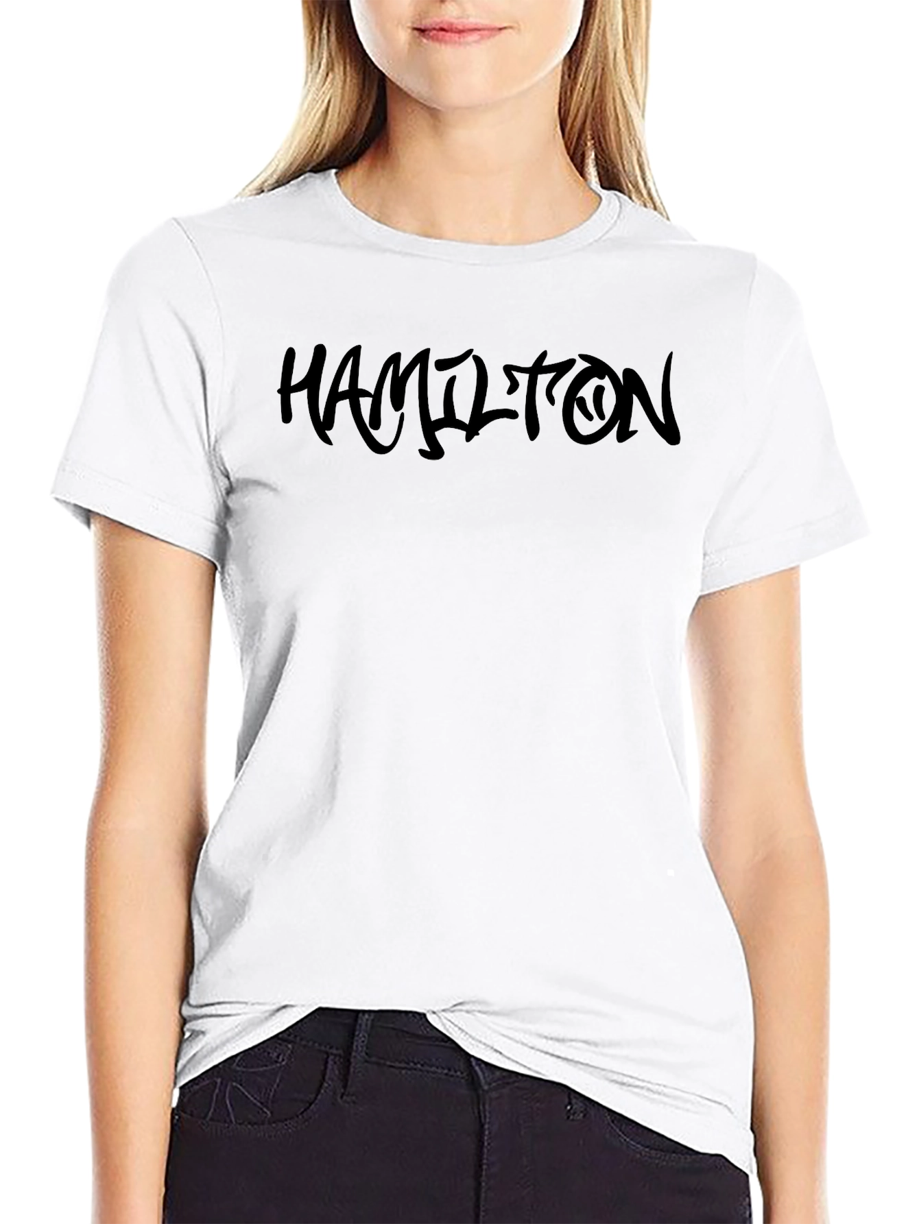 Hamilton Black Graphic T-Shirt