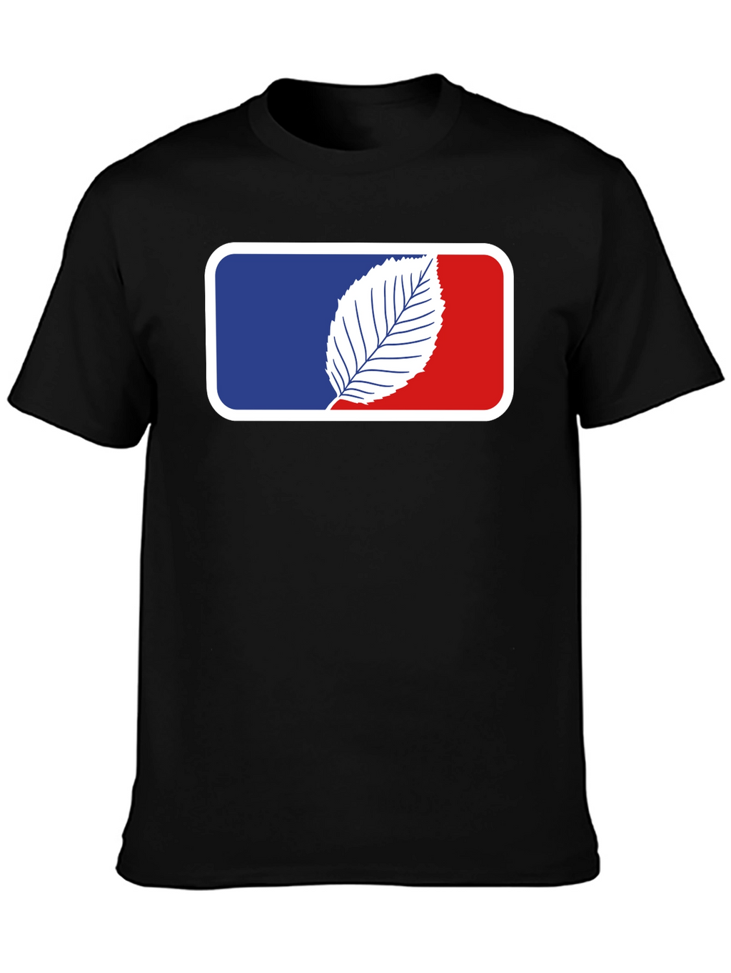 Leaf Logo Black T-Shirt