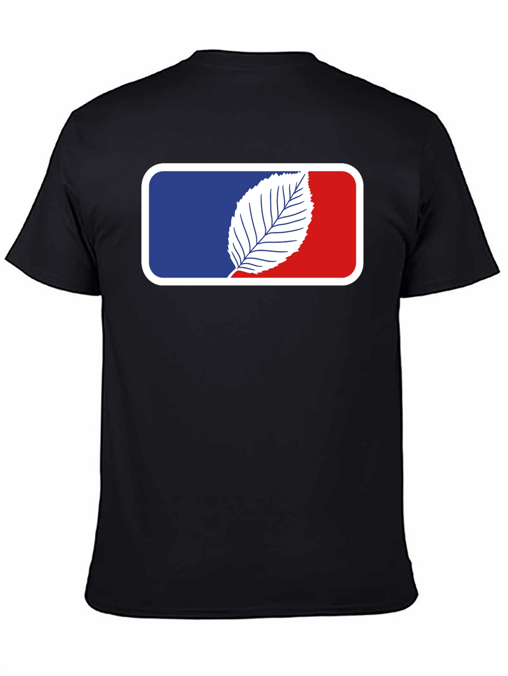 Leaf Logo Black T-Shirt