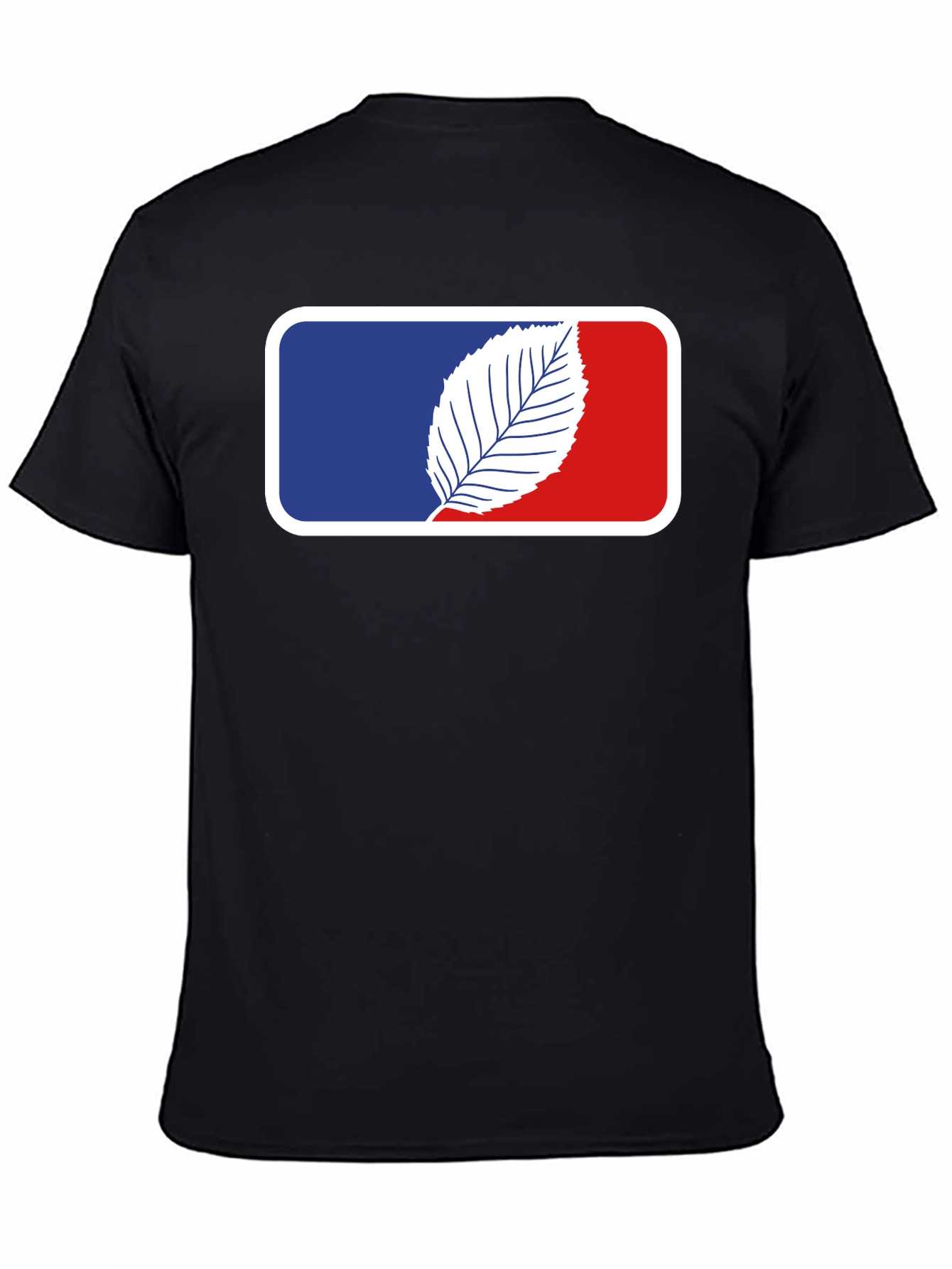 Leaf Logo Black T-Shirt