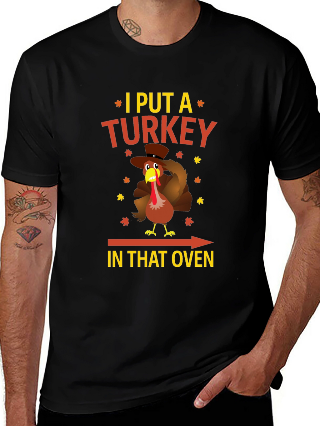 Funny Thanksgiving Turkey Oven T-Shirt