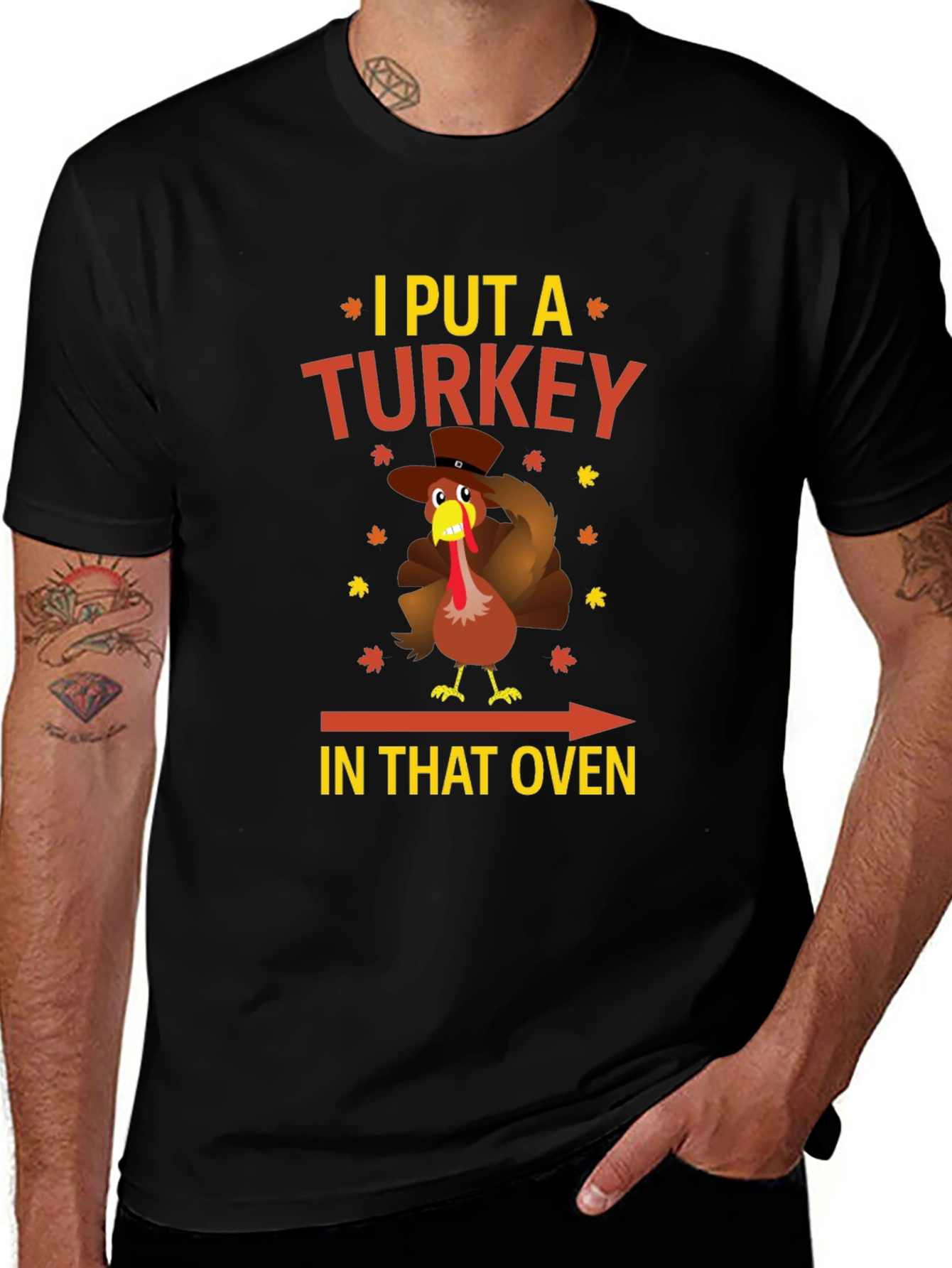 Funny Thanksgiving Turkey Oven T-Shirt