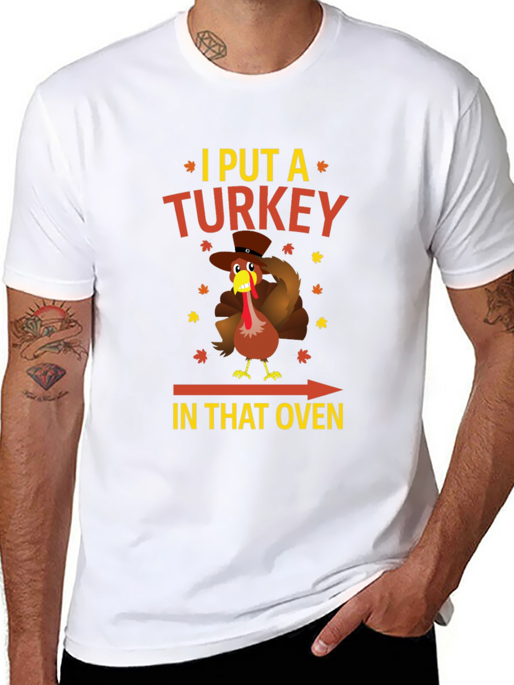 Funny Thanksgiving Turkey Oven T-Shirt