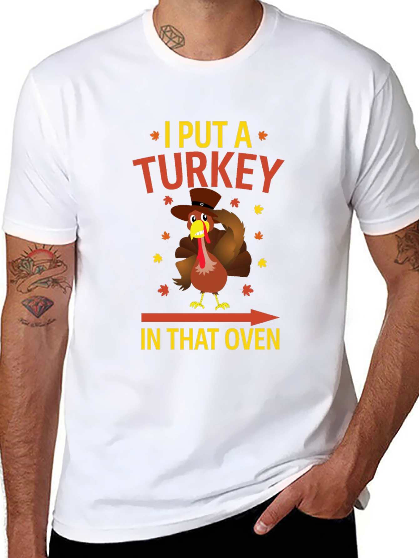 Funny Thanksgiving Turkey Oven T-Shirt