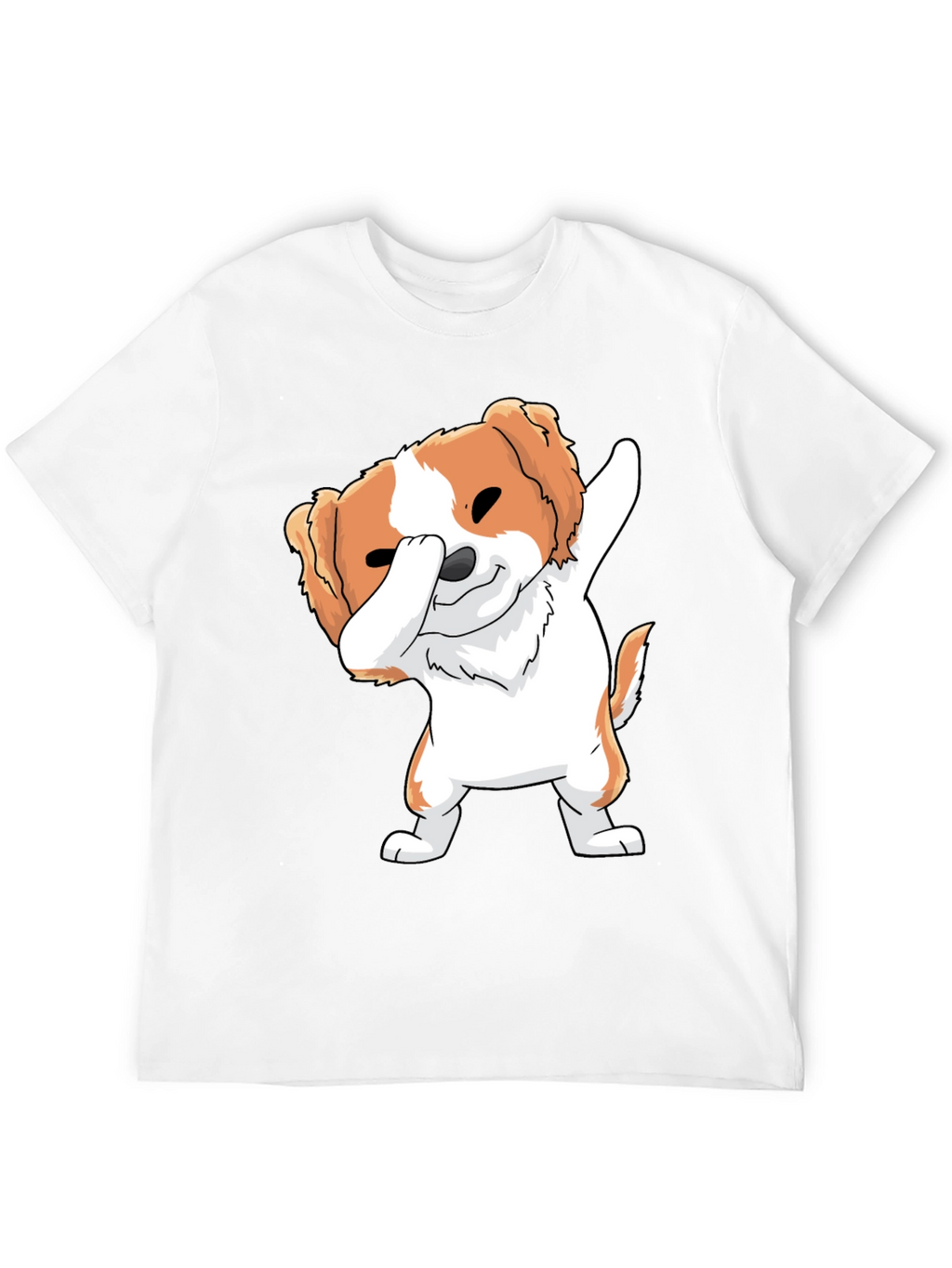 Dog Dab Black T-Shirt