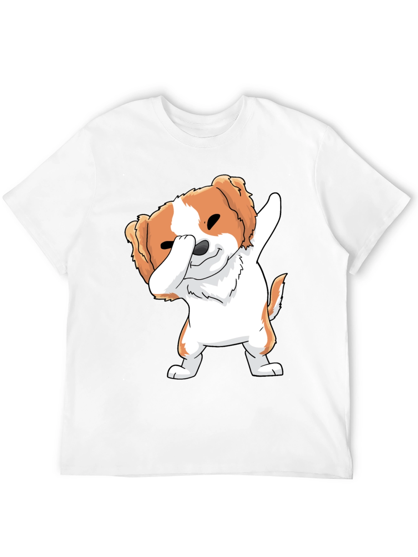 Dog Dab Black T-Shirt