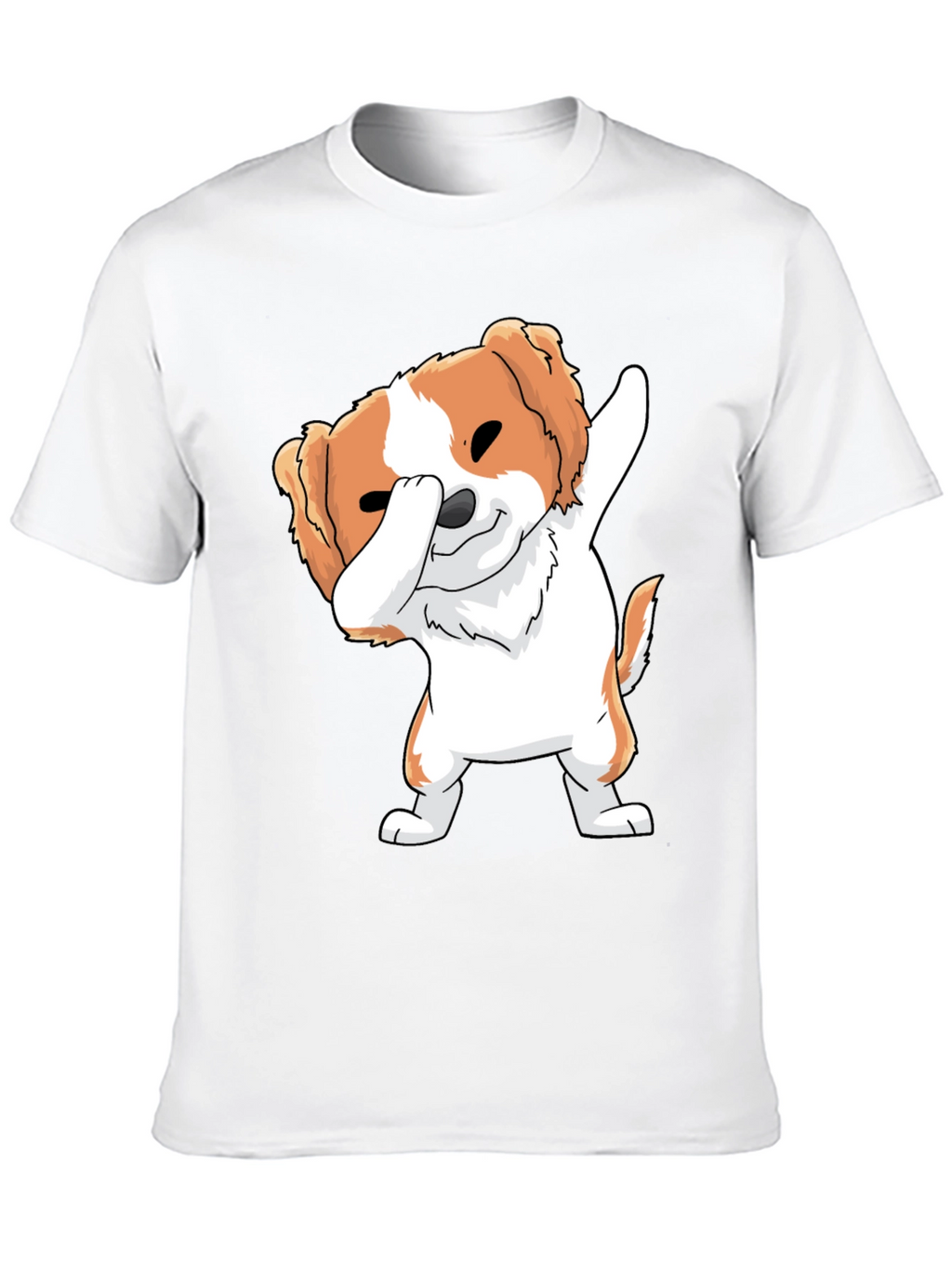Dog Dab Black T-Shirt