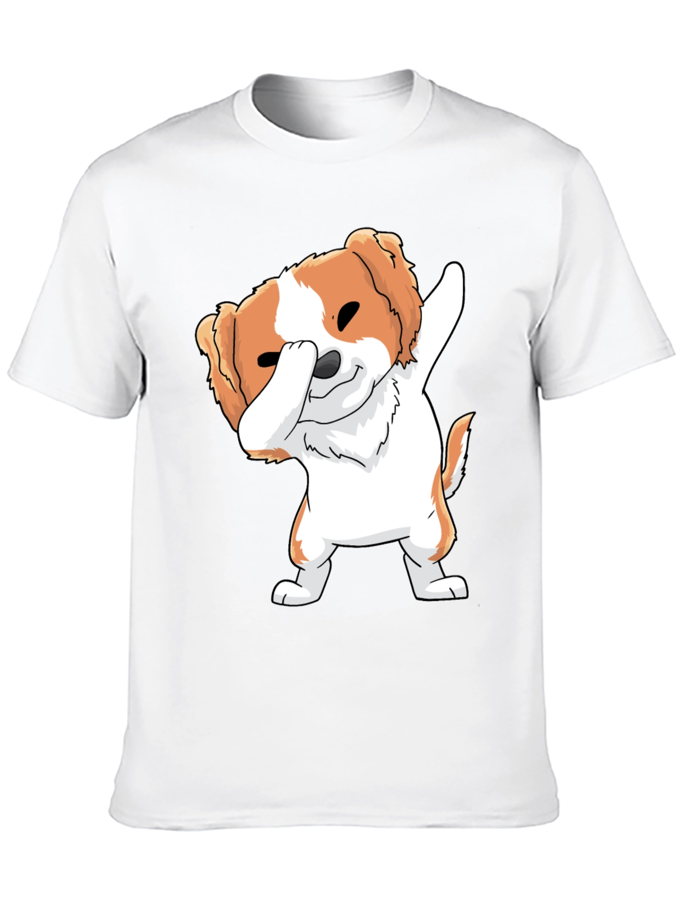 Dog Dab Black T-Shirt