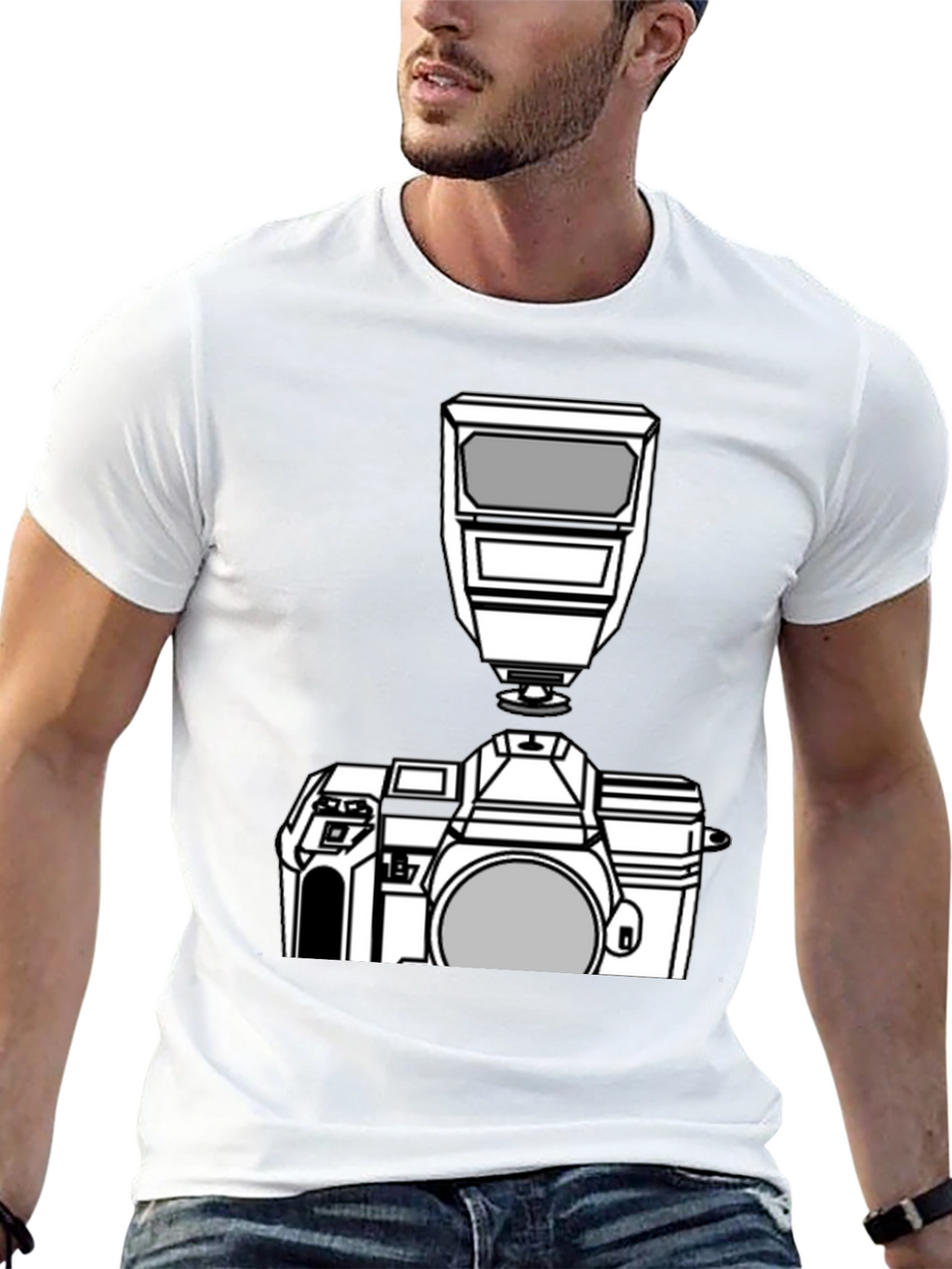 Camera Graphic T-Shirt - Photographer Tee
