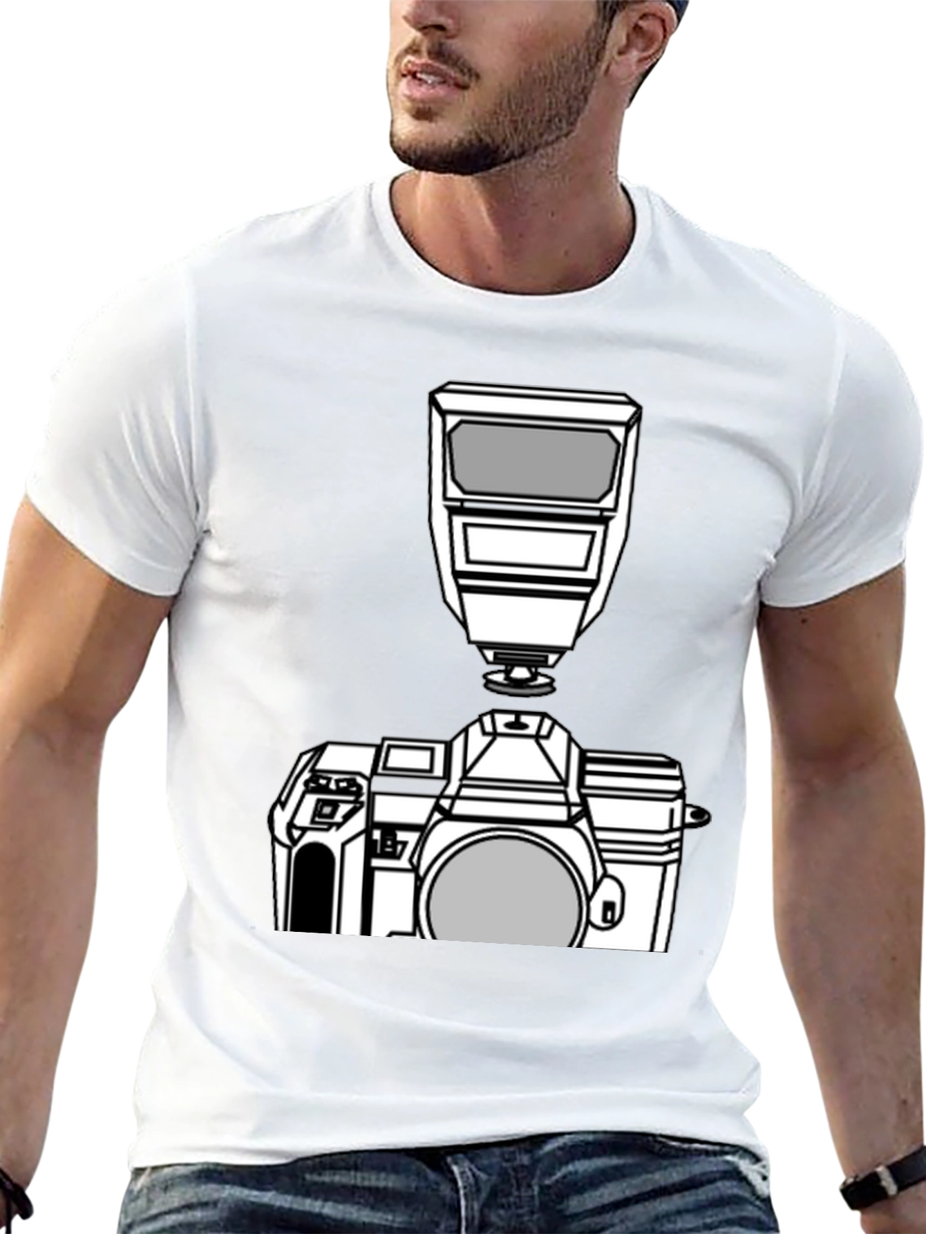 Camera Graphic T-Shirt - Photographer Tee