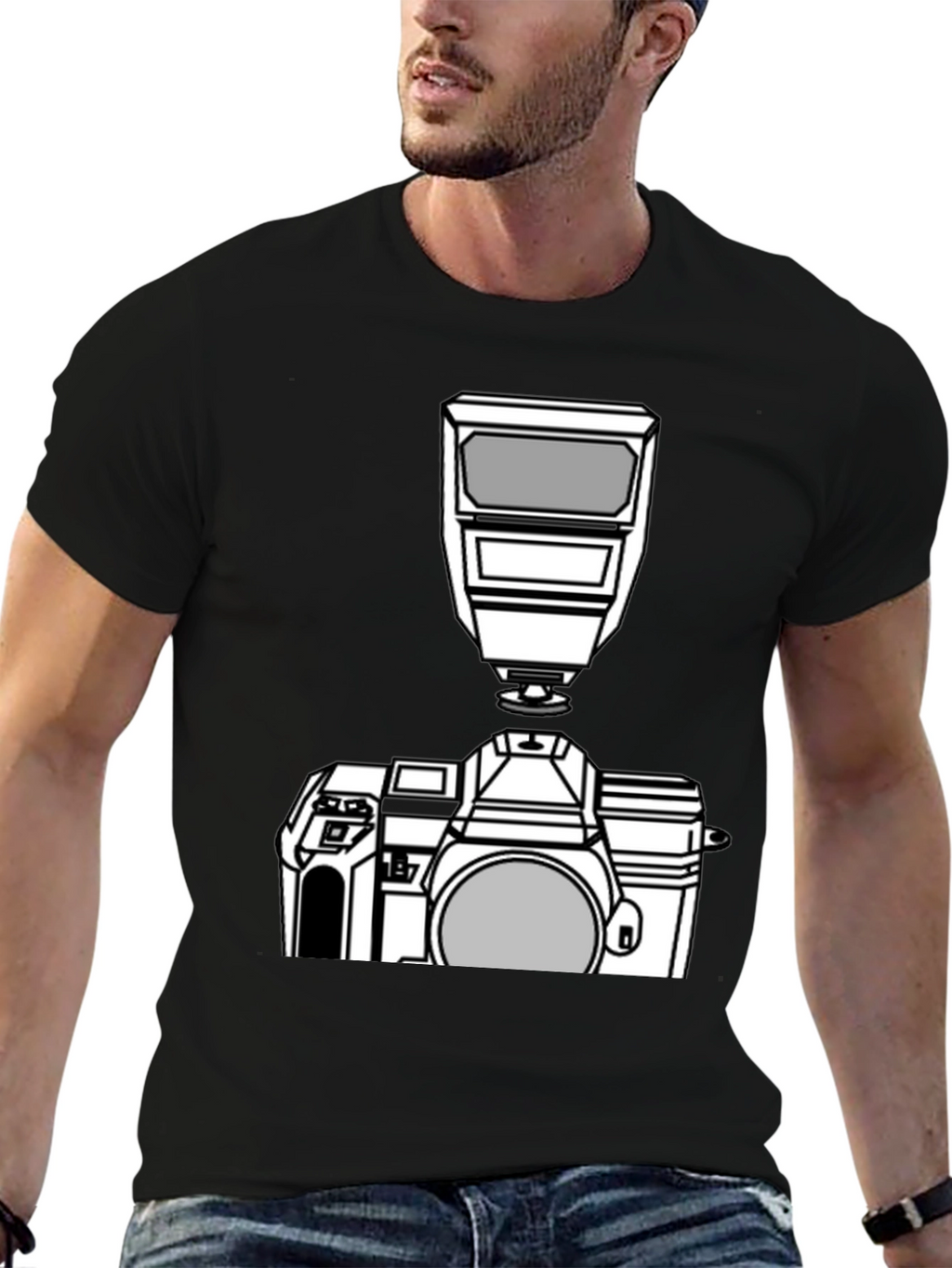 Camera Graphic T-Shirt - Photographer Tee