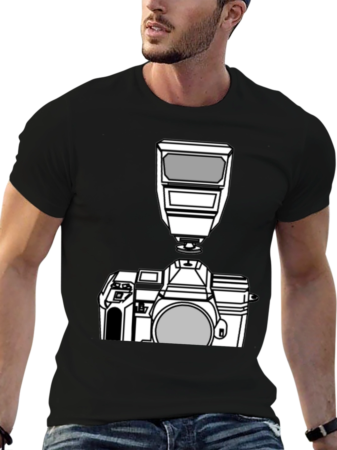 Camera Graphic T-Shirt - Photographer Tee
