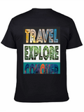 Travel Explore Conquer Graphic Tee