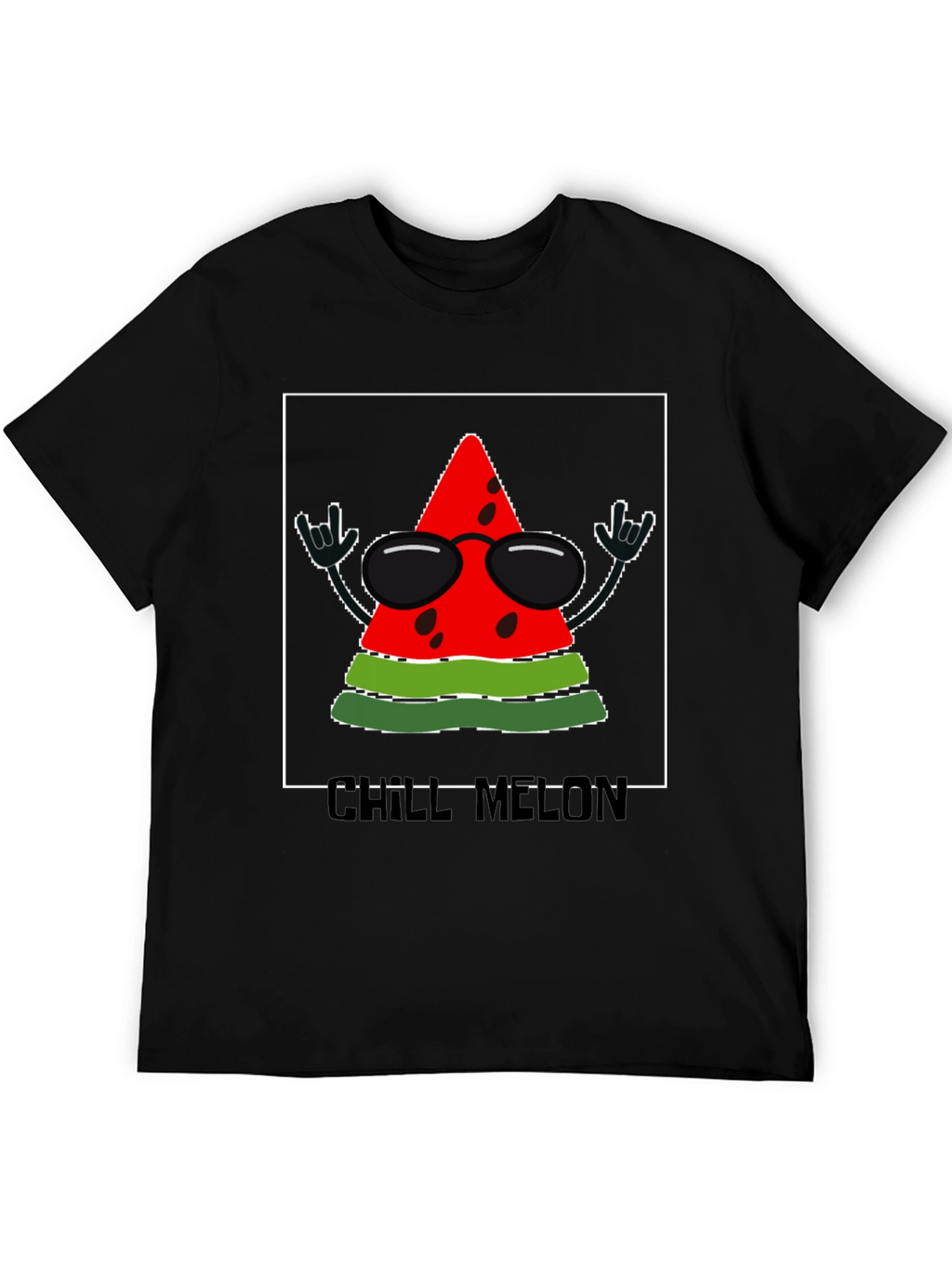 Chill Melon T-Shirt - Rock On Watermelon!