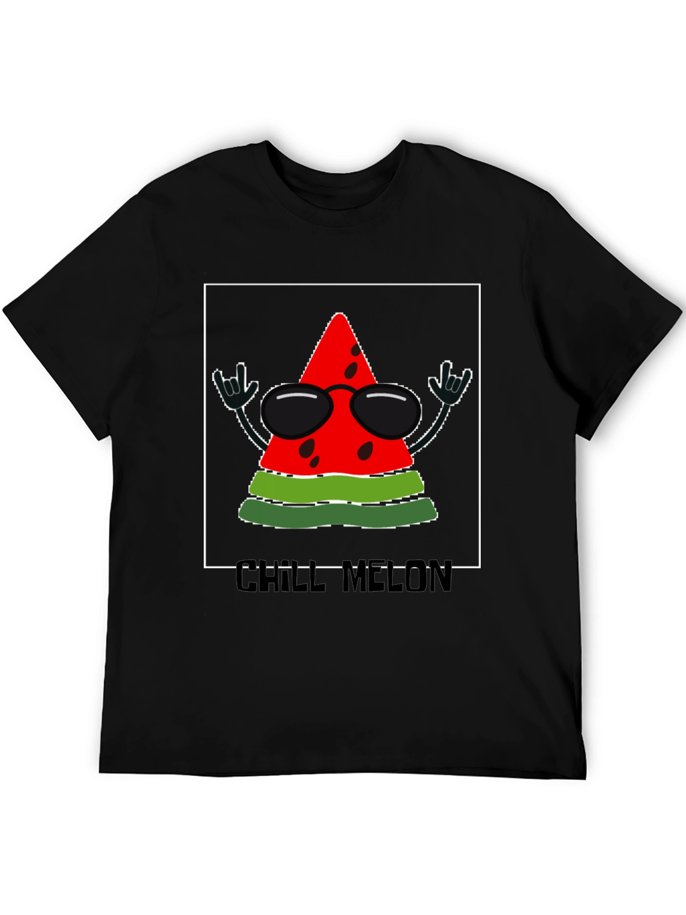 Chill Melon T-Shirt - Rock On Watermelon!