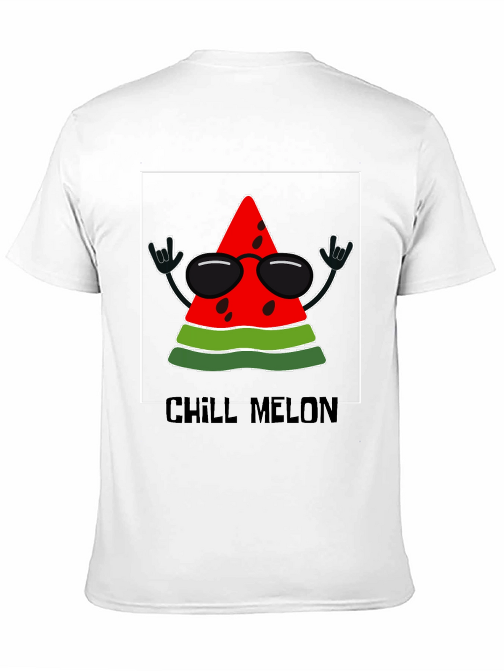 Chill Melon T-Shirt - Rock On Watermelon!