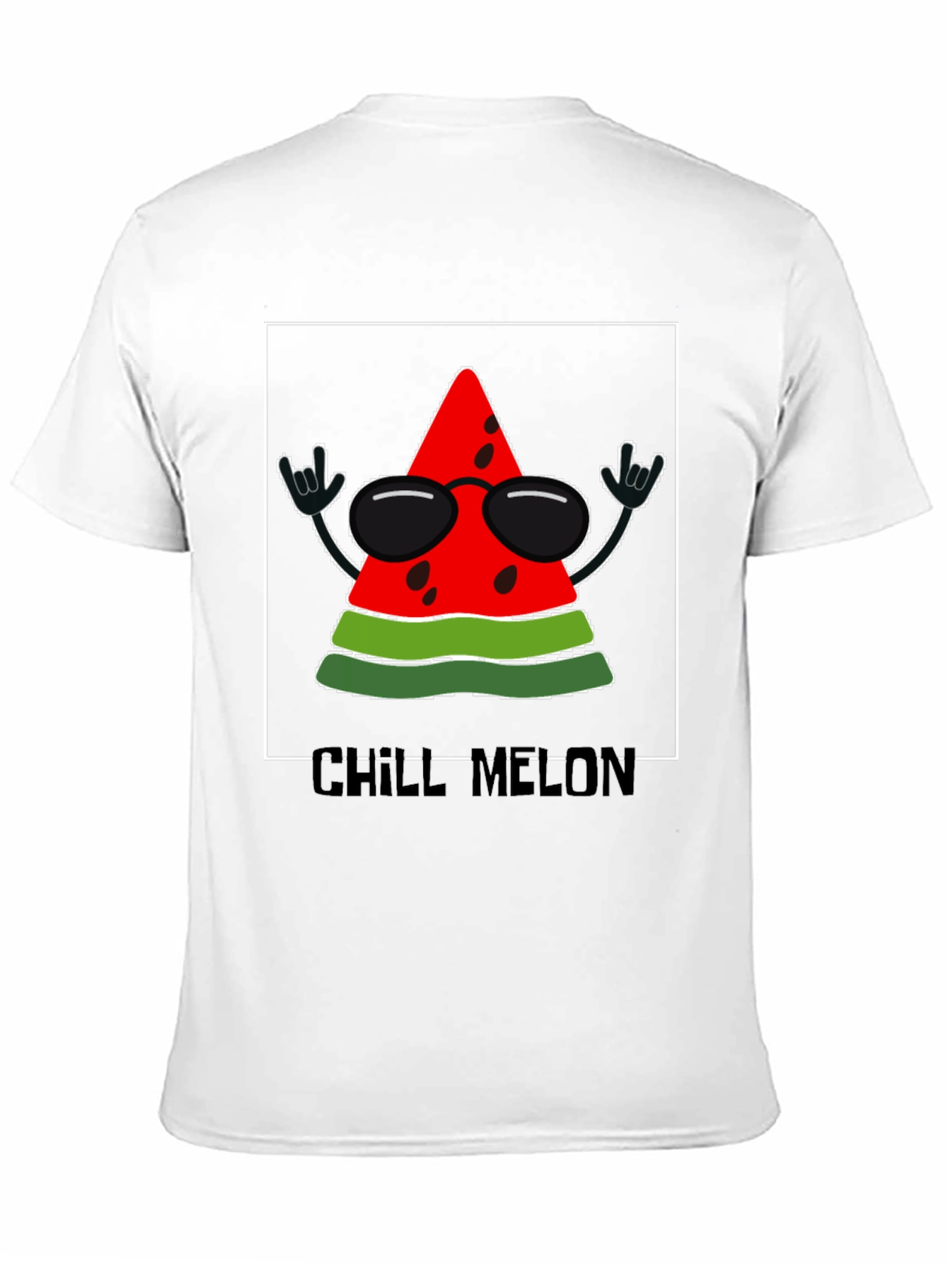 Chill Melon T-Shirt - Rock On Watermelon!