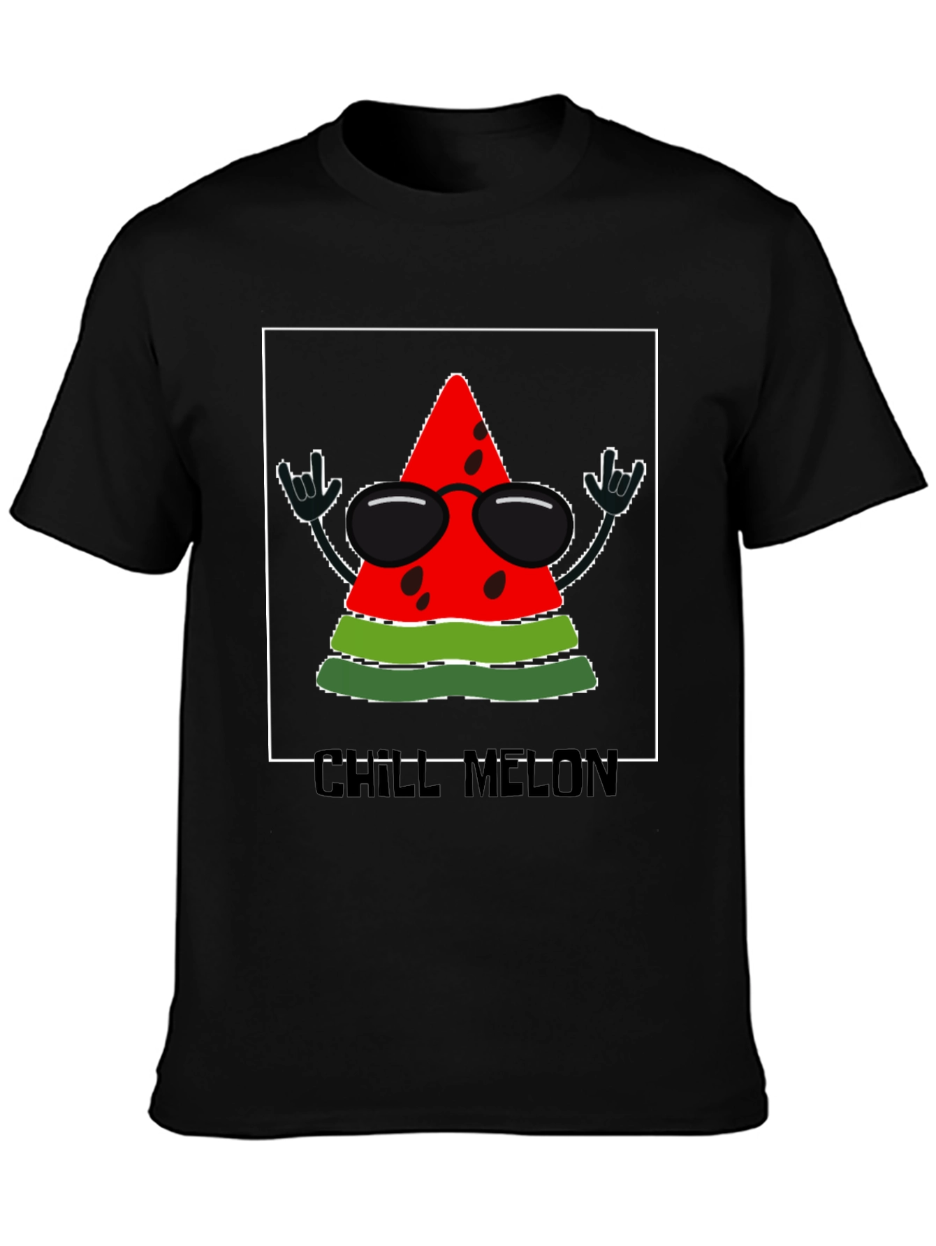 Chill Melon T-Shirt - Rock On Watermelon!