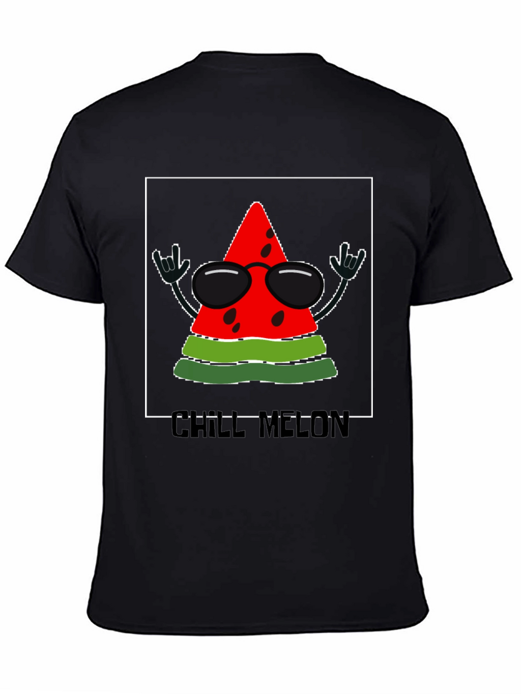 Chill Melon T-Shirt - Rock On Watermelon!