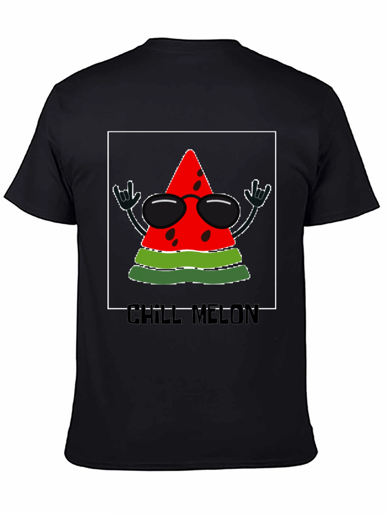 Chill Melon T-Shirt - Rock On Watermelon!