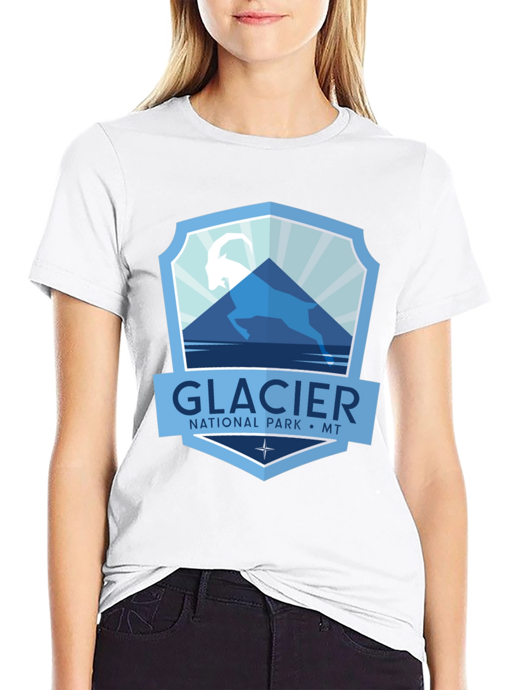 Glacier National Park T-Shirt - Montana Souvenir Tee