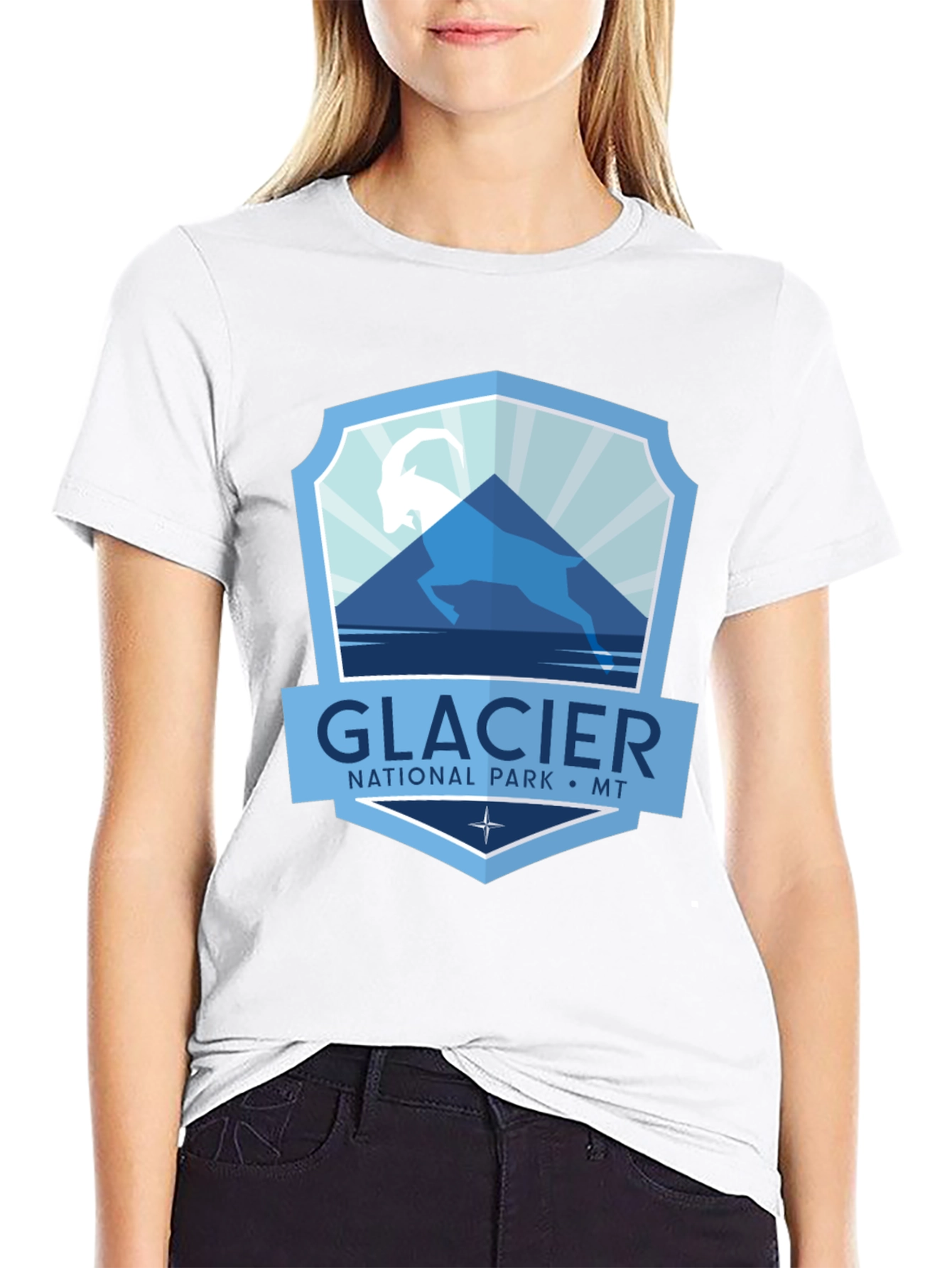 Glacier National Park T-Shirt - Montana Souvenir Tee
