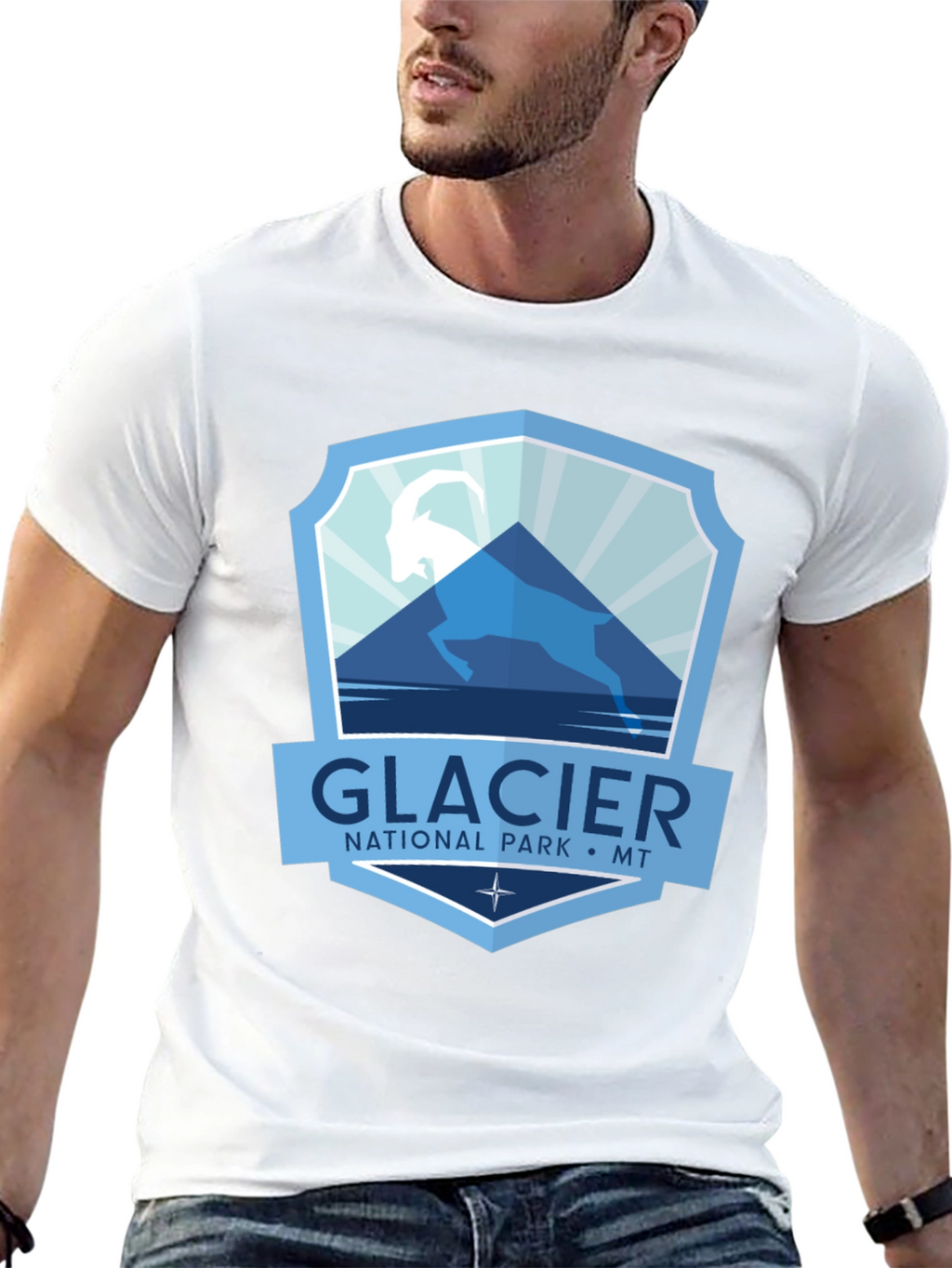 Glacier National Park T-Shirt - Montana Souvenir Tee