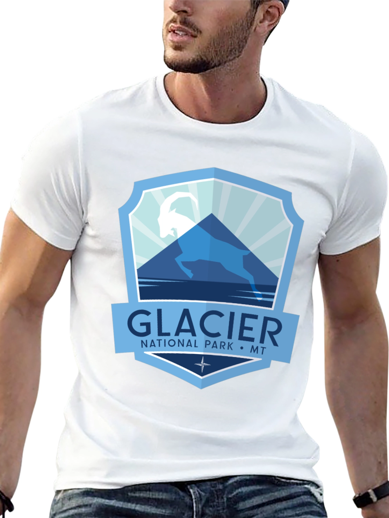 Glacier National Park T-Shirt - Montana Souvenir Tee