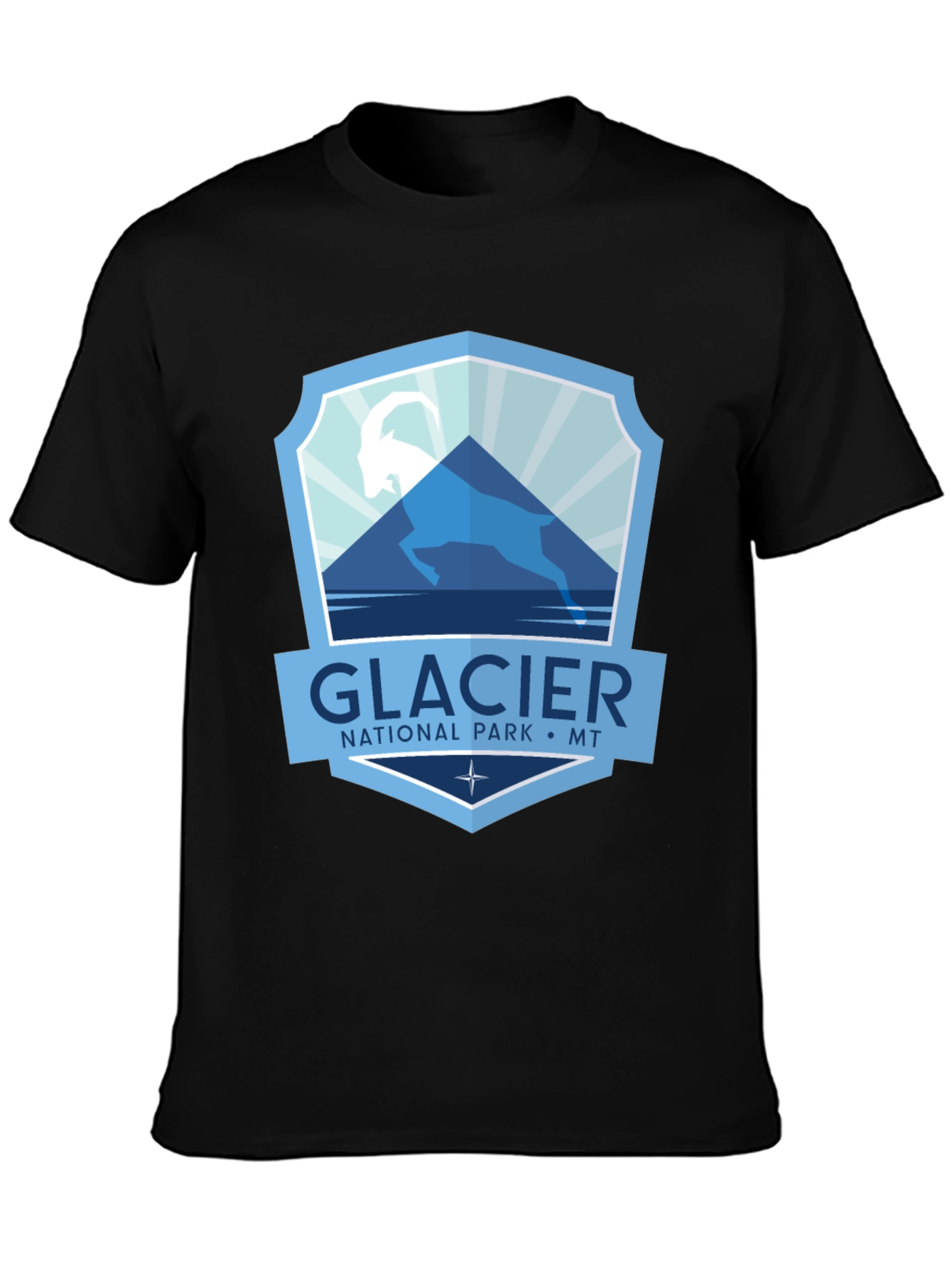 Glacier National Park T-Shirt - Montana Souvenir Tee