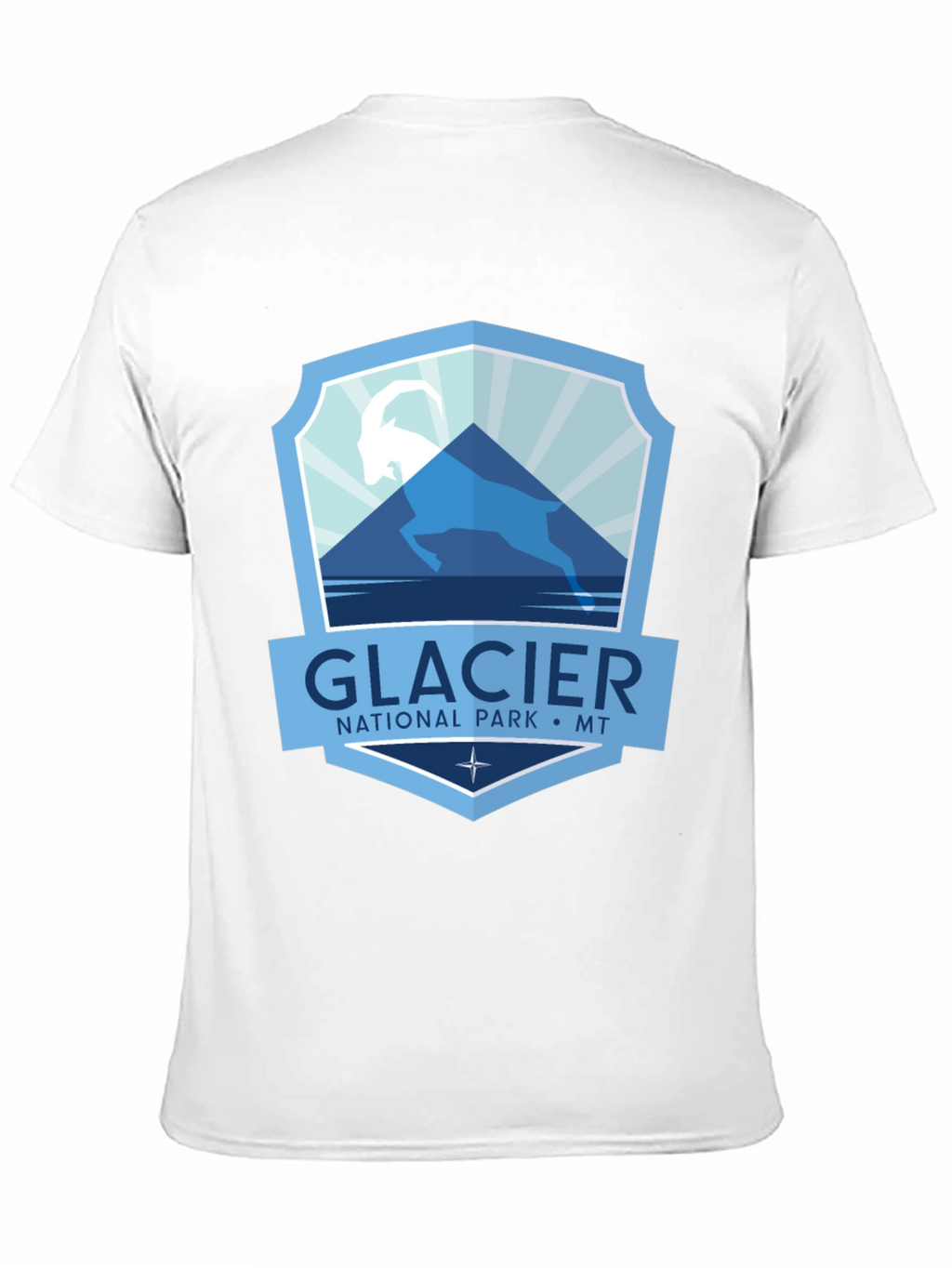 Glacier National Park T-Shirt - Montana Souvenir Tee